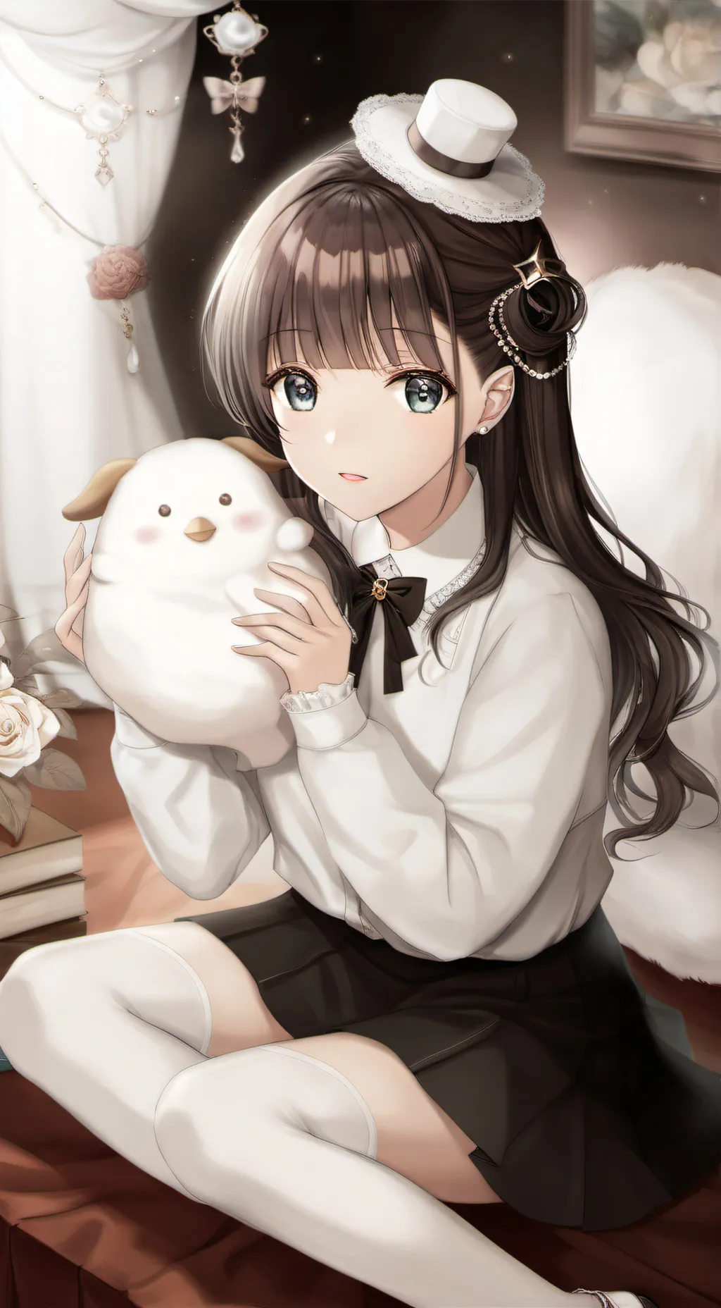 ai character: {💕Lea🌼} background