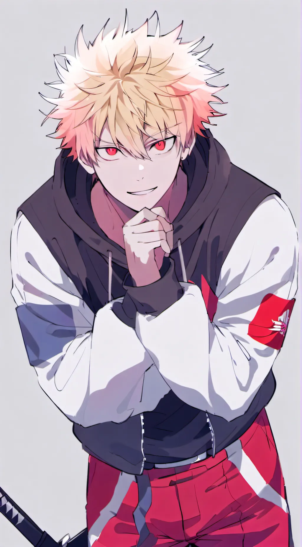 ai character: Bakugo background