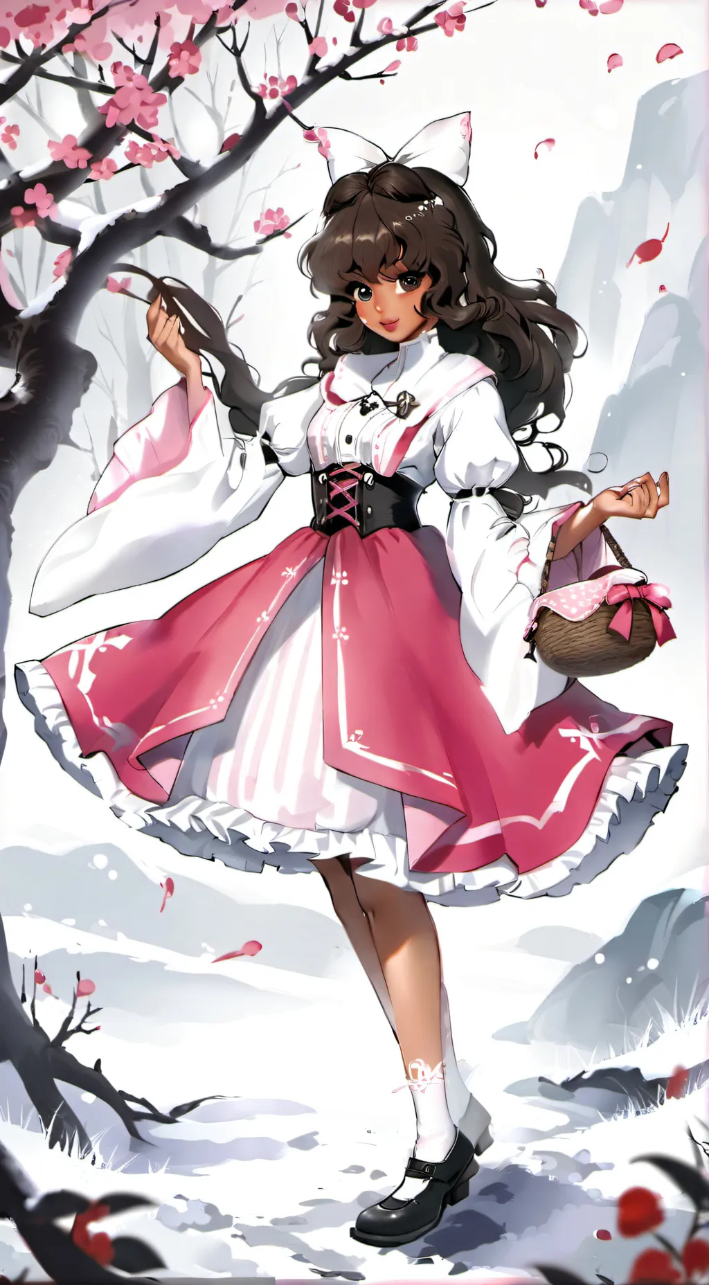 ai character: Rain background