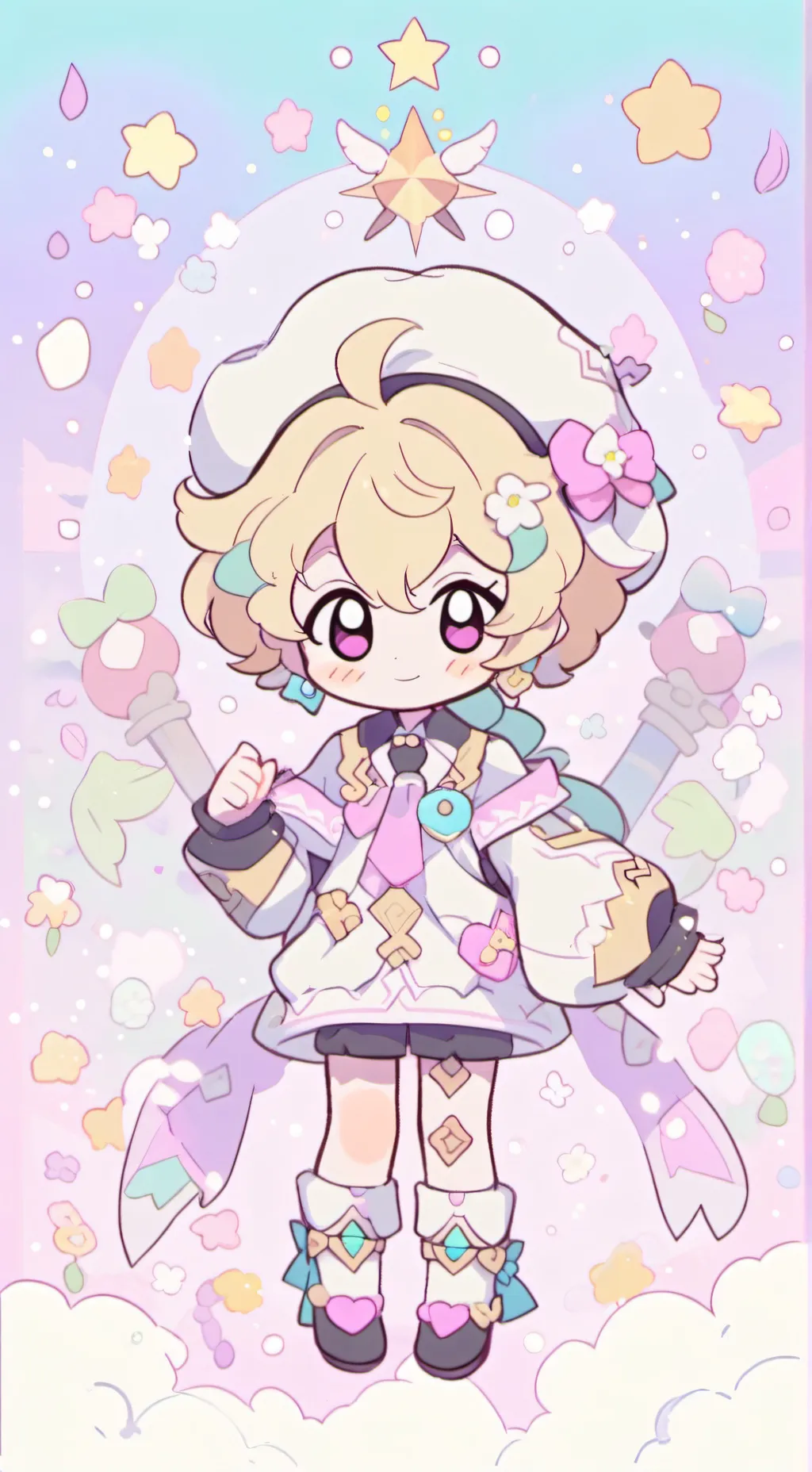 ai character: Looey!  background