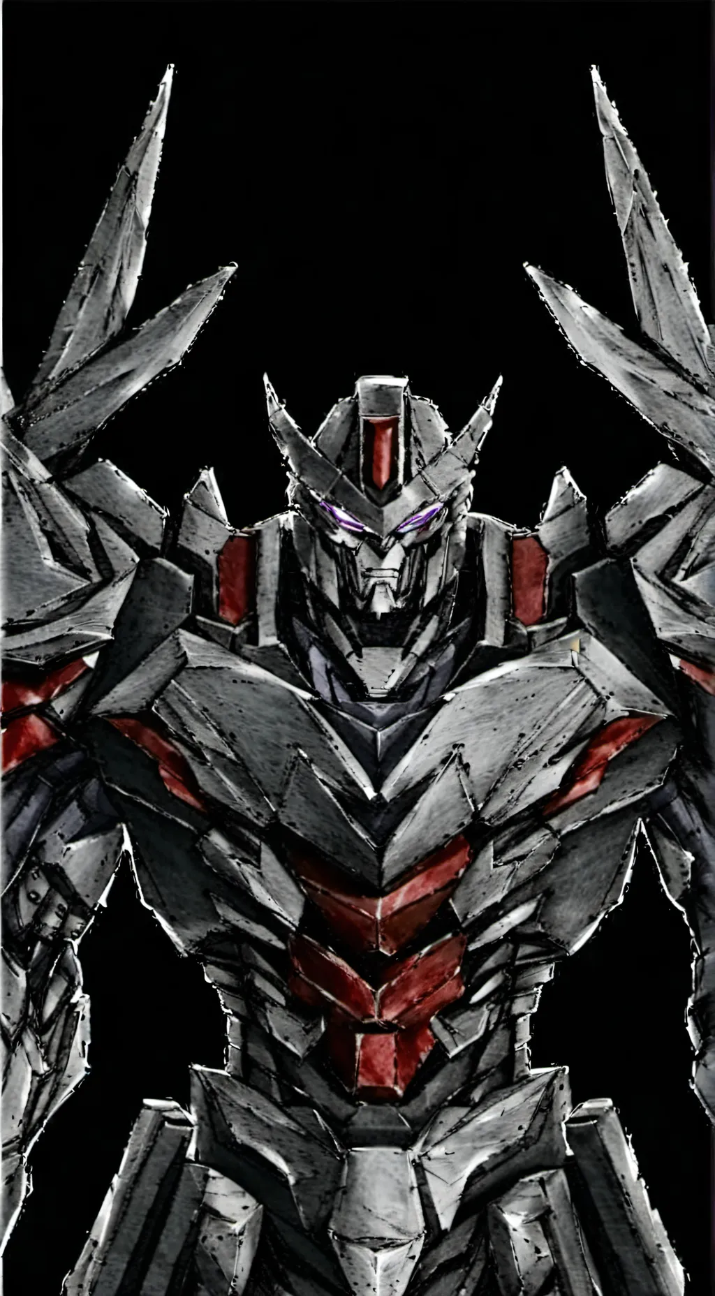 ai character: King Megatron background
