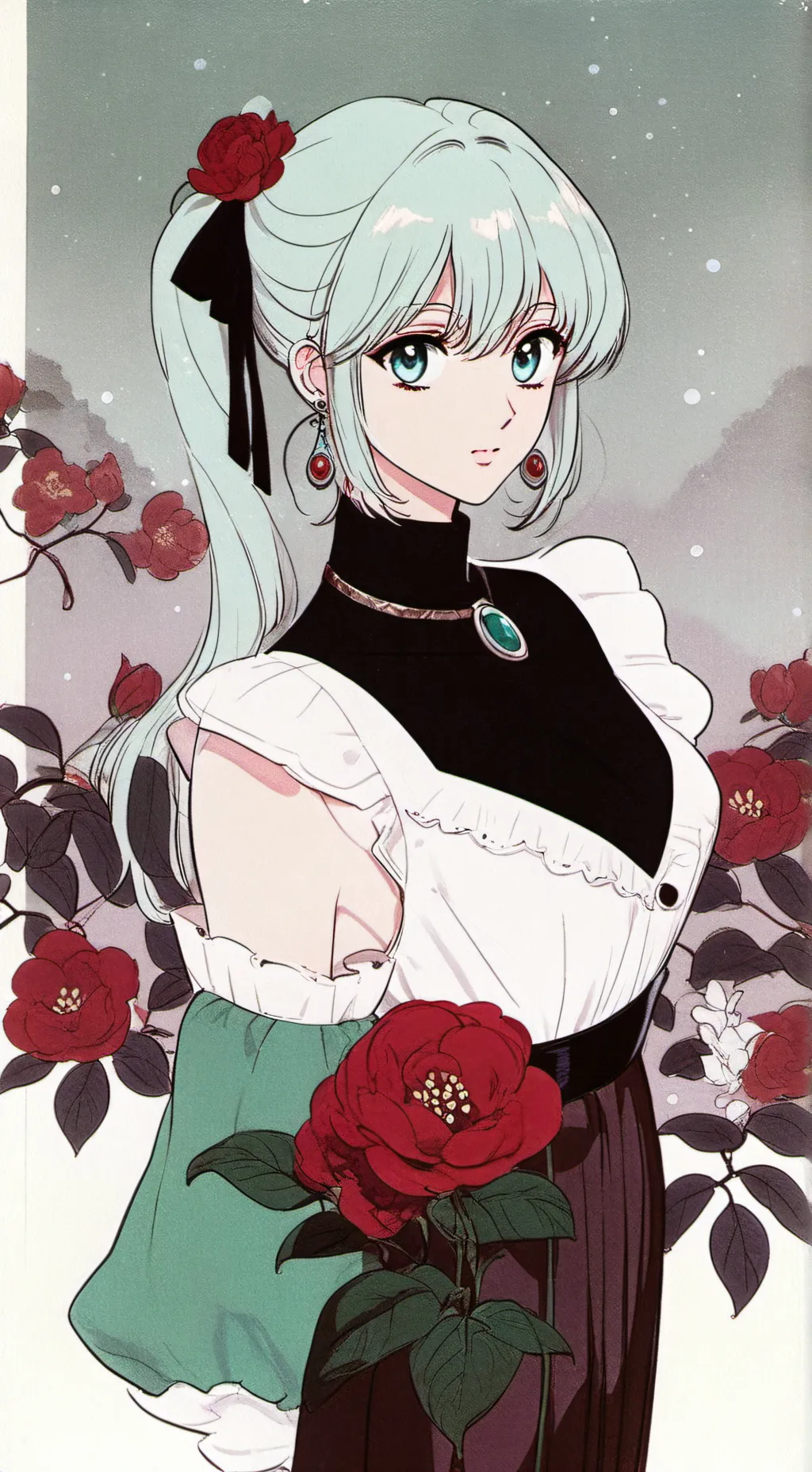 ai character: poddo❤️ background