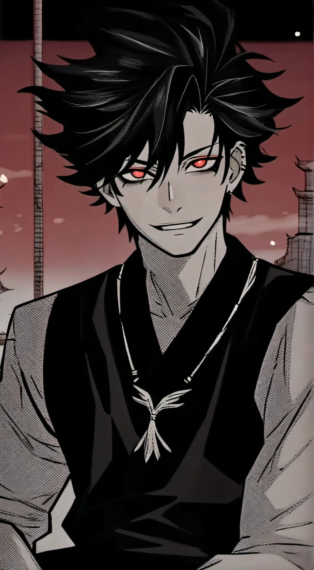 ai character: ☠︎⚠︎𝐕𝐚𝐨 ⚠︎☠︎ background