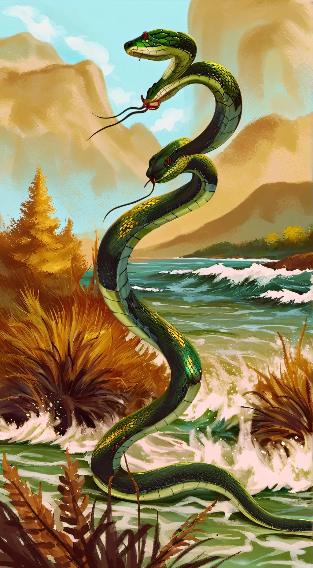ai character: Slytherin Boys background