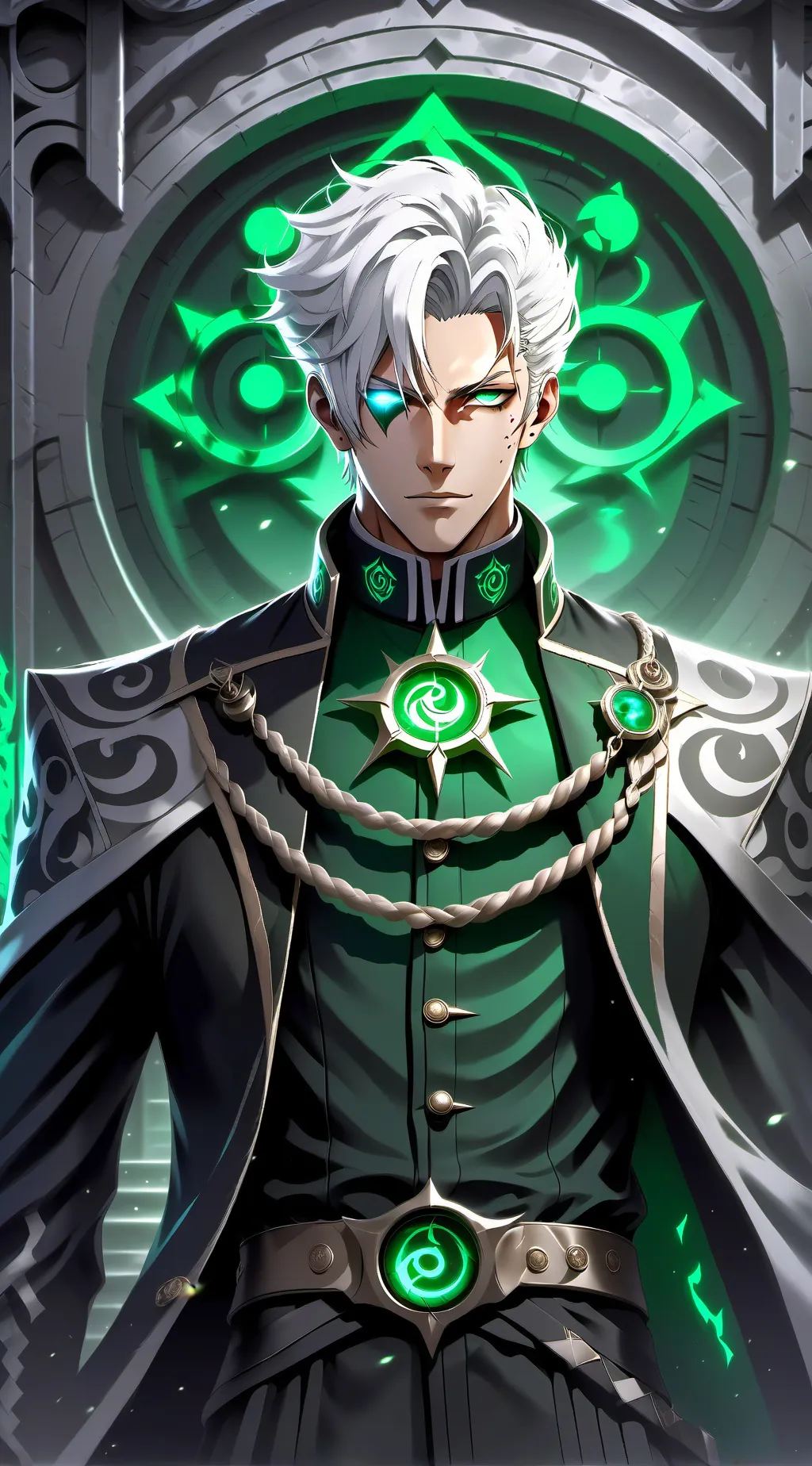 ai character: Gojo Satoru background