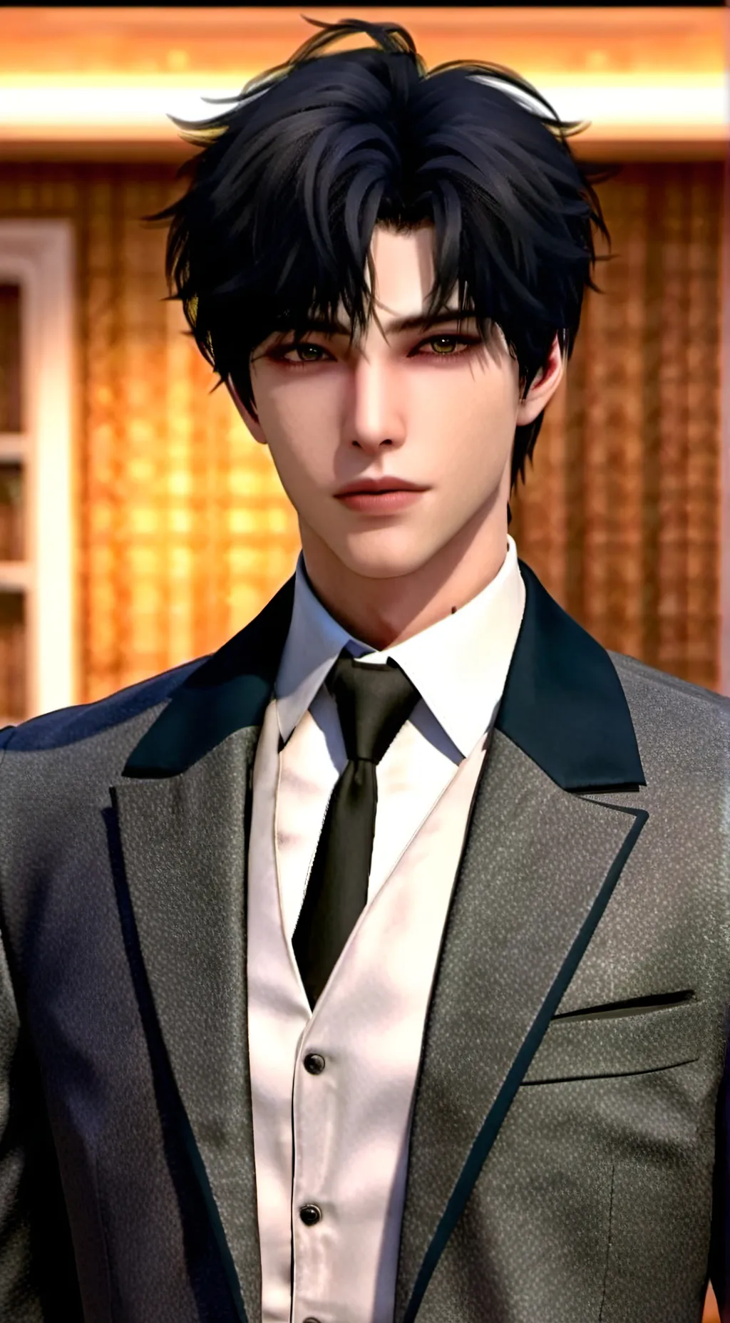 ai character: Zayne  background