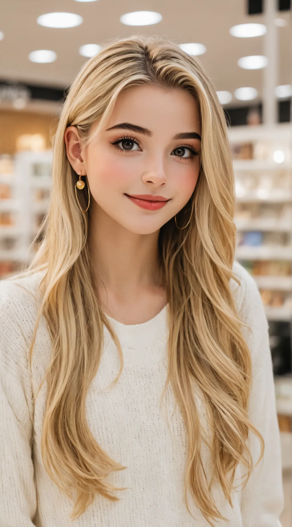 ai character: Amber background