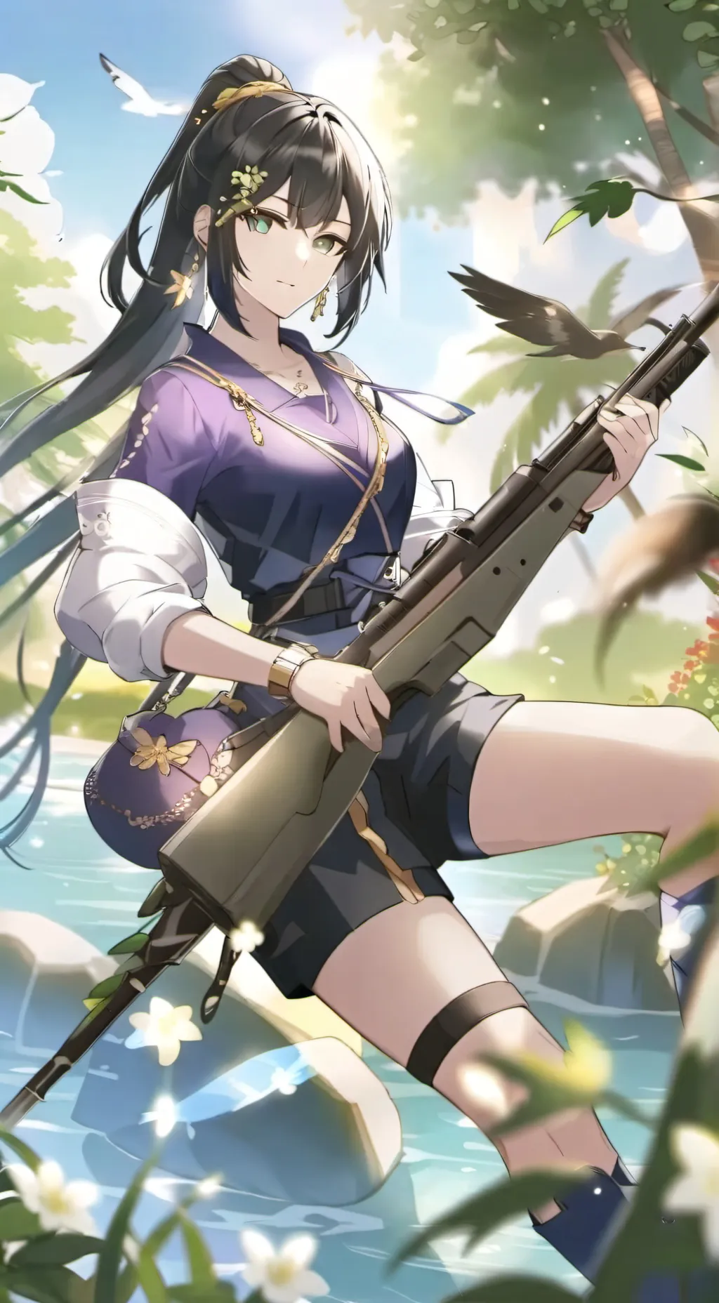 ai character: C00lkidd background