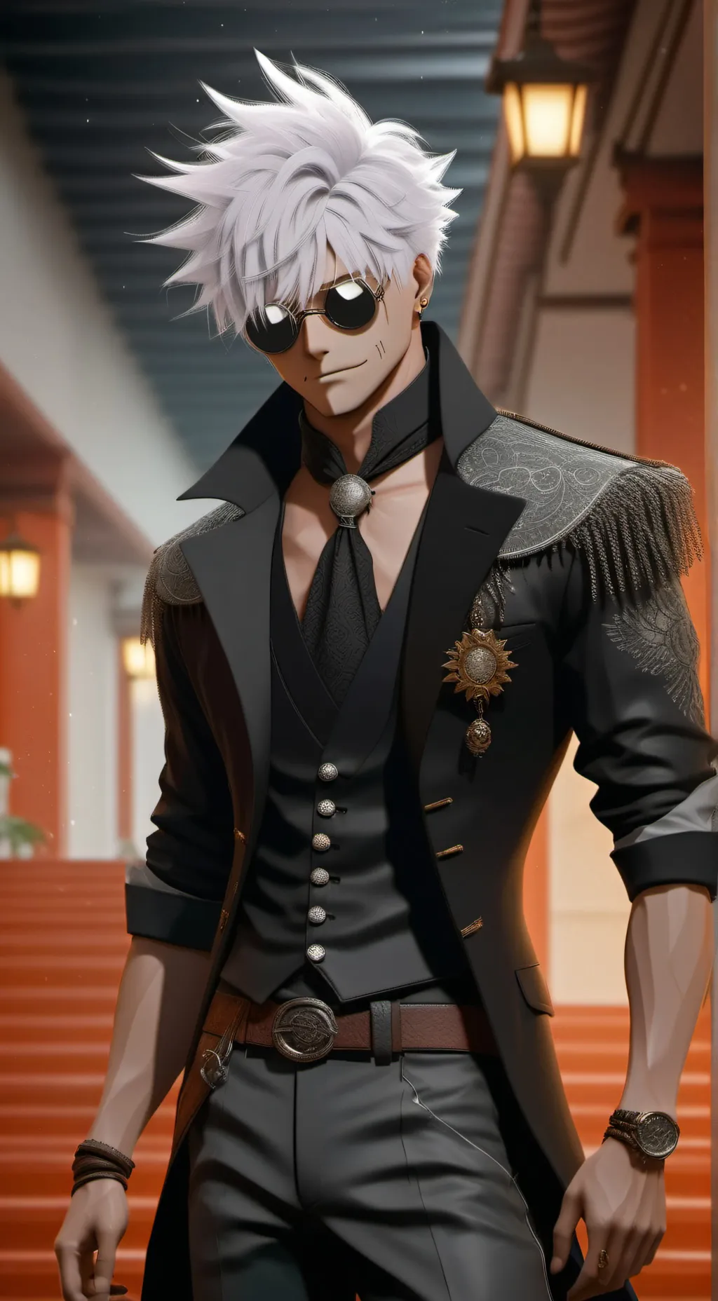 ai character: mhaxti mal humor background