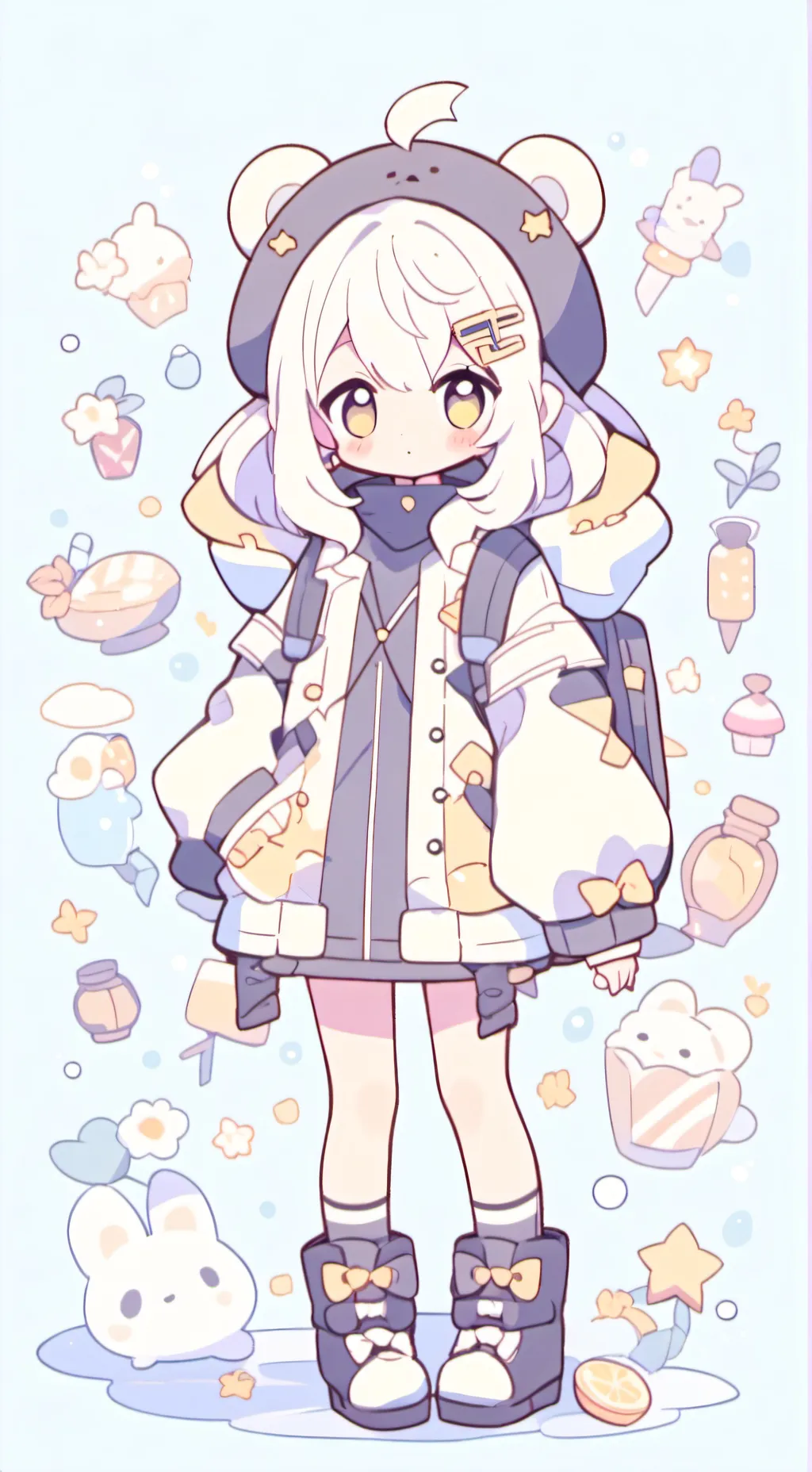 ai character: LOV background