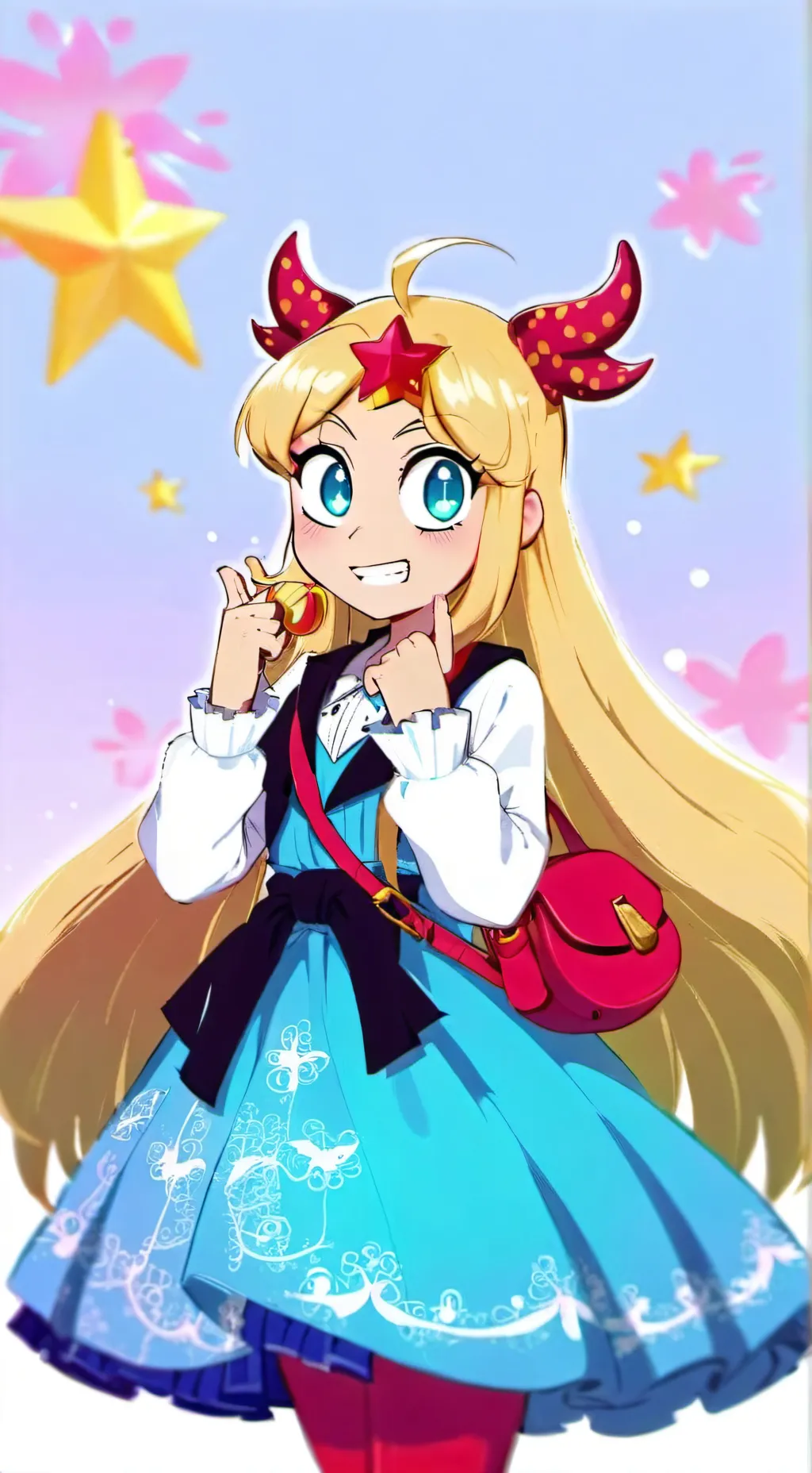 ai character: Star Butterfly background