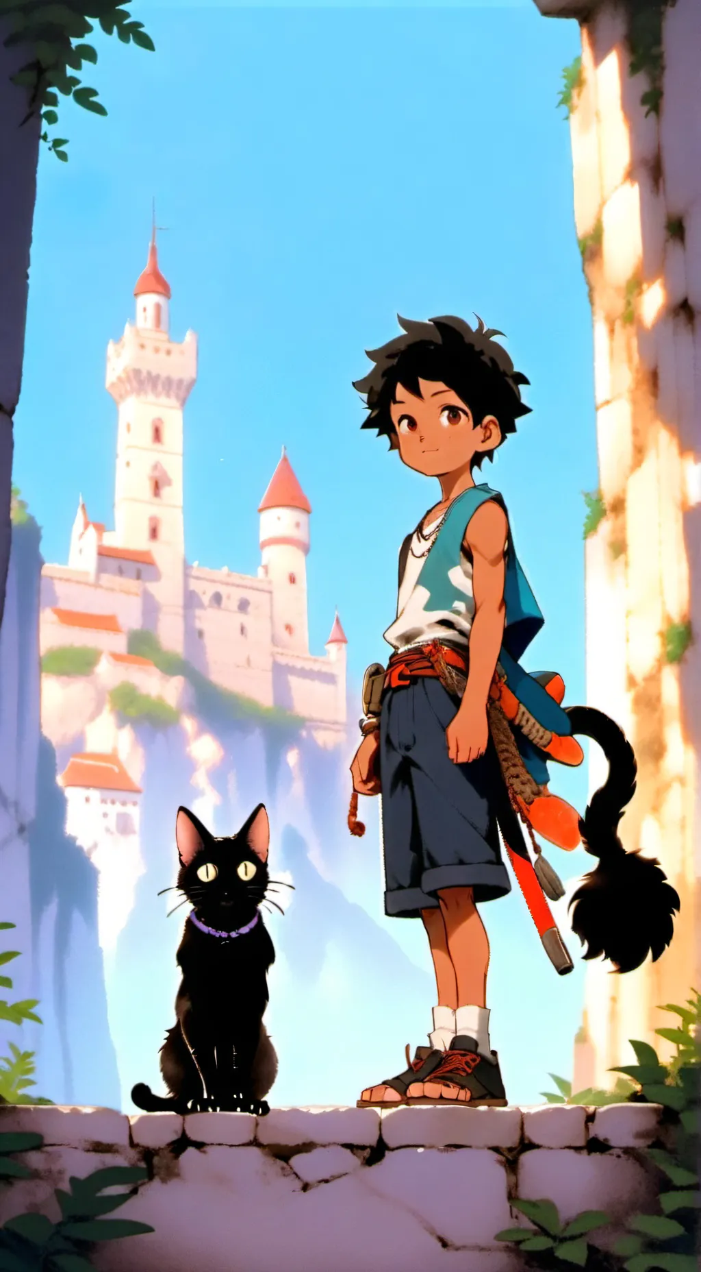 ai character: mha capture background