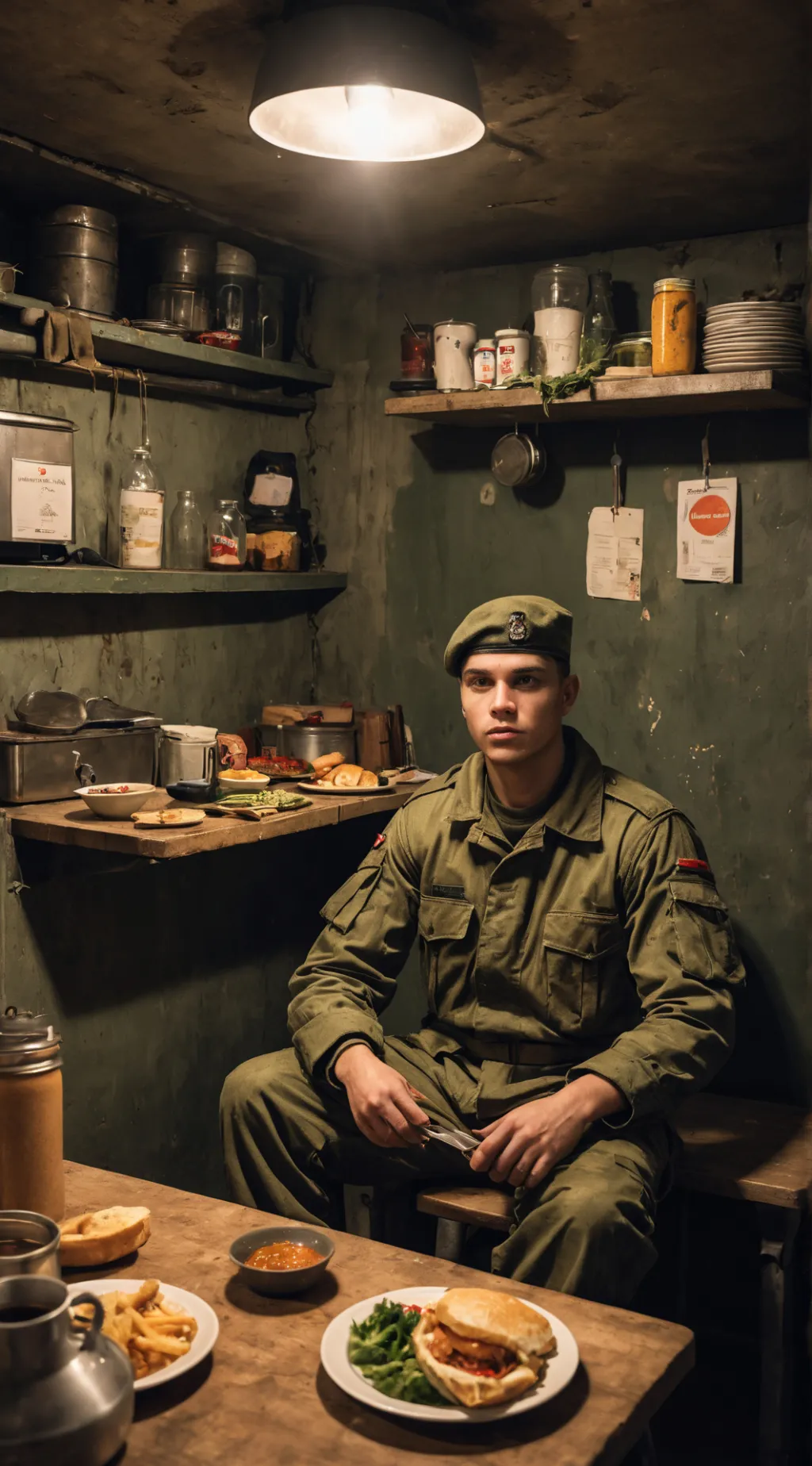 Talkie AI - Chat with The war bunker