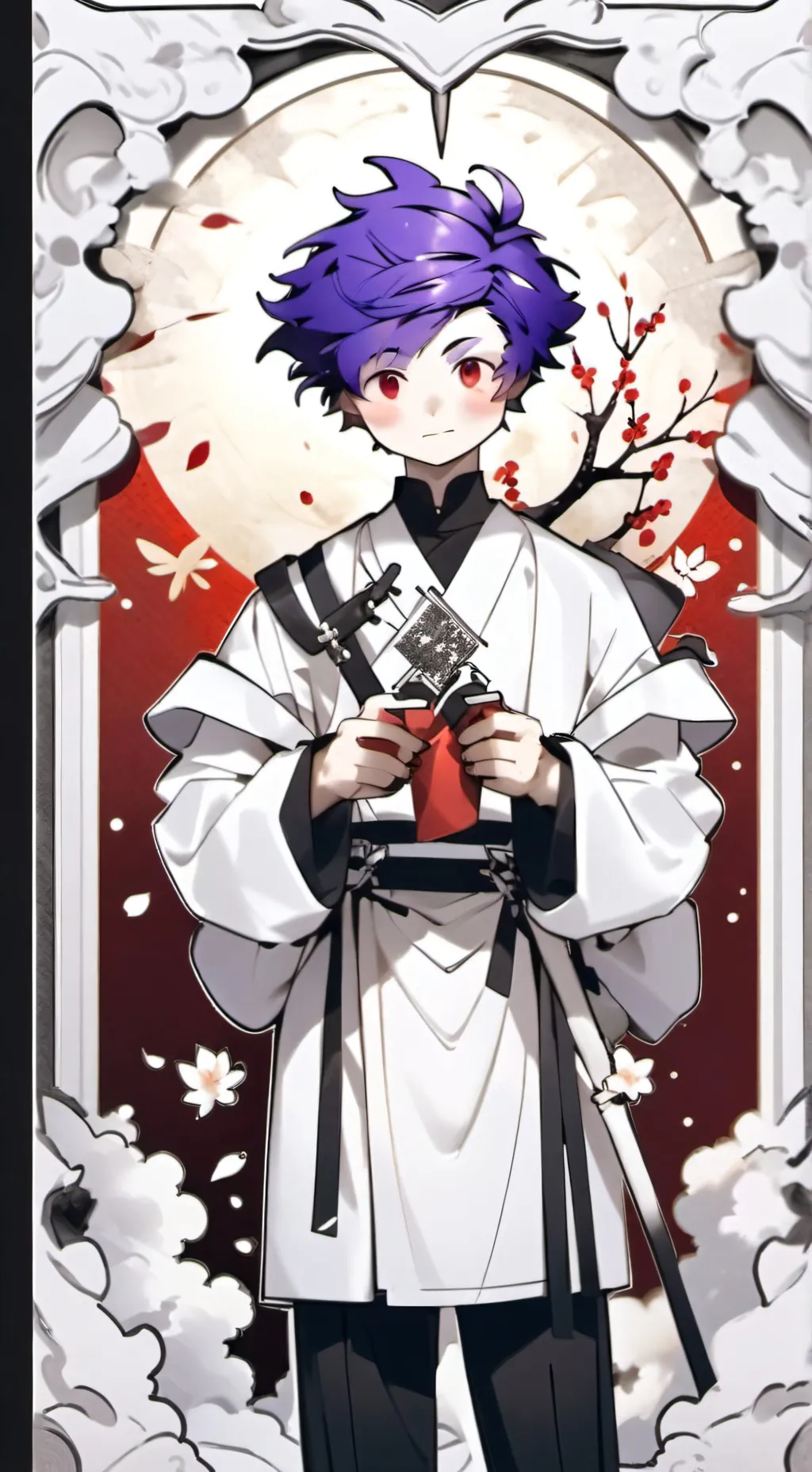 ai character: Серан background