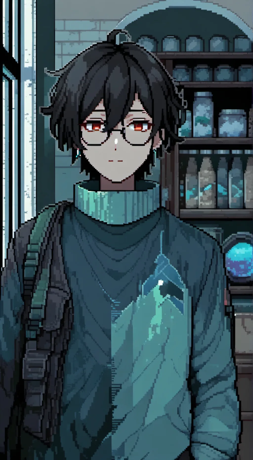 ai character: hesu-guon background