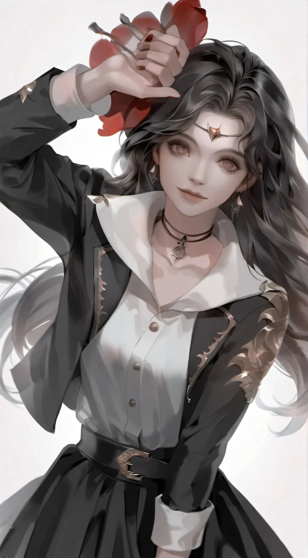 ai character: DS Y/n rates kiss  background