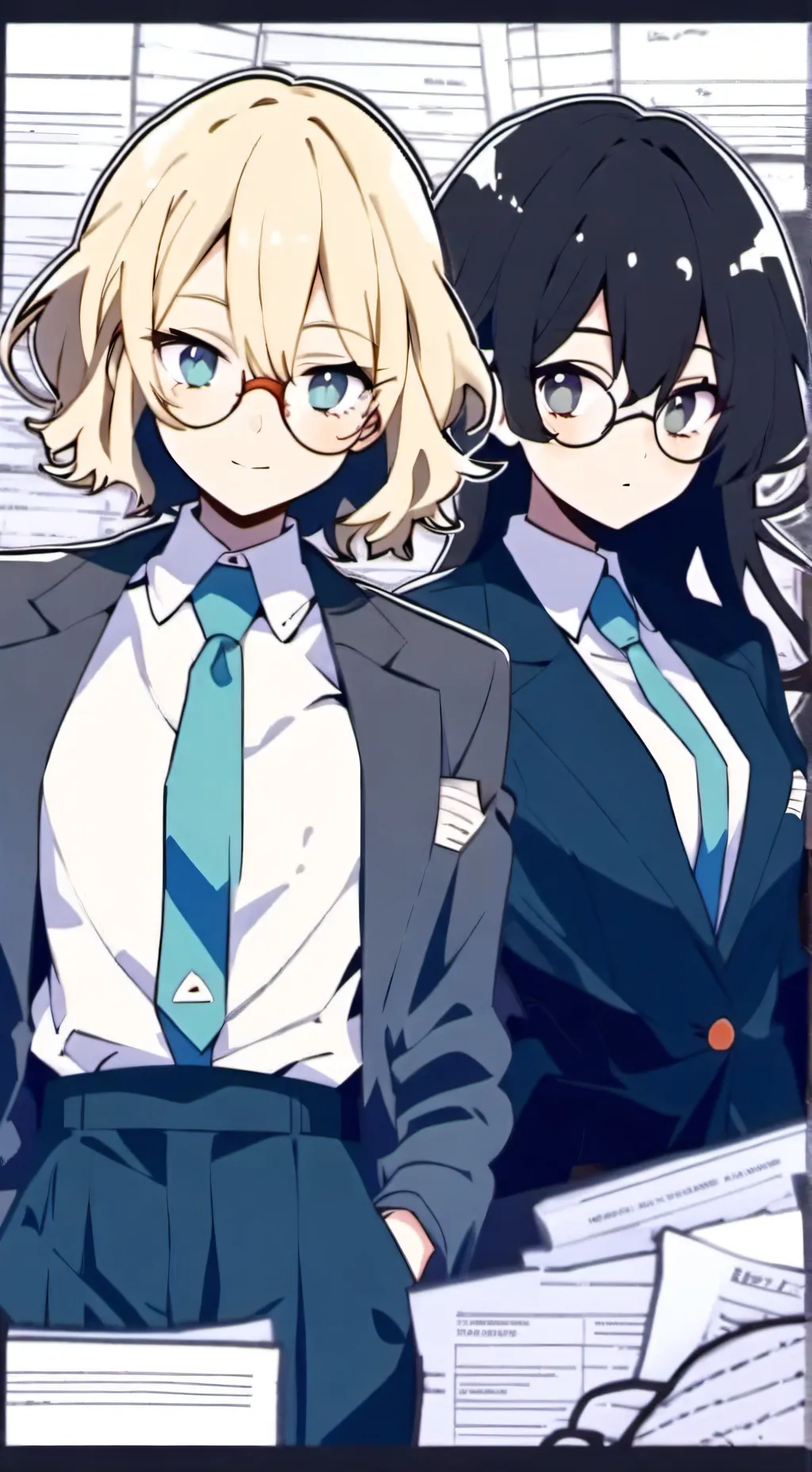 ai character: Yeima and linda background