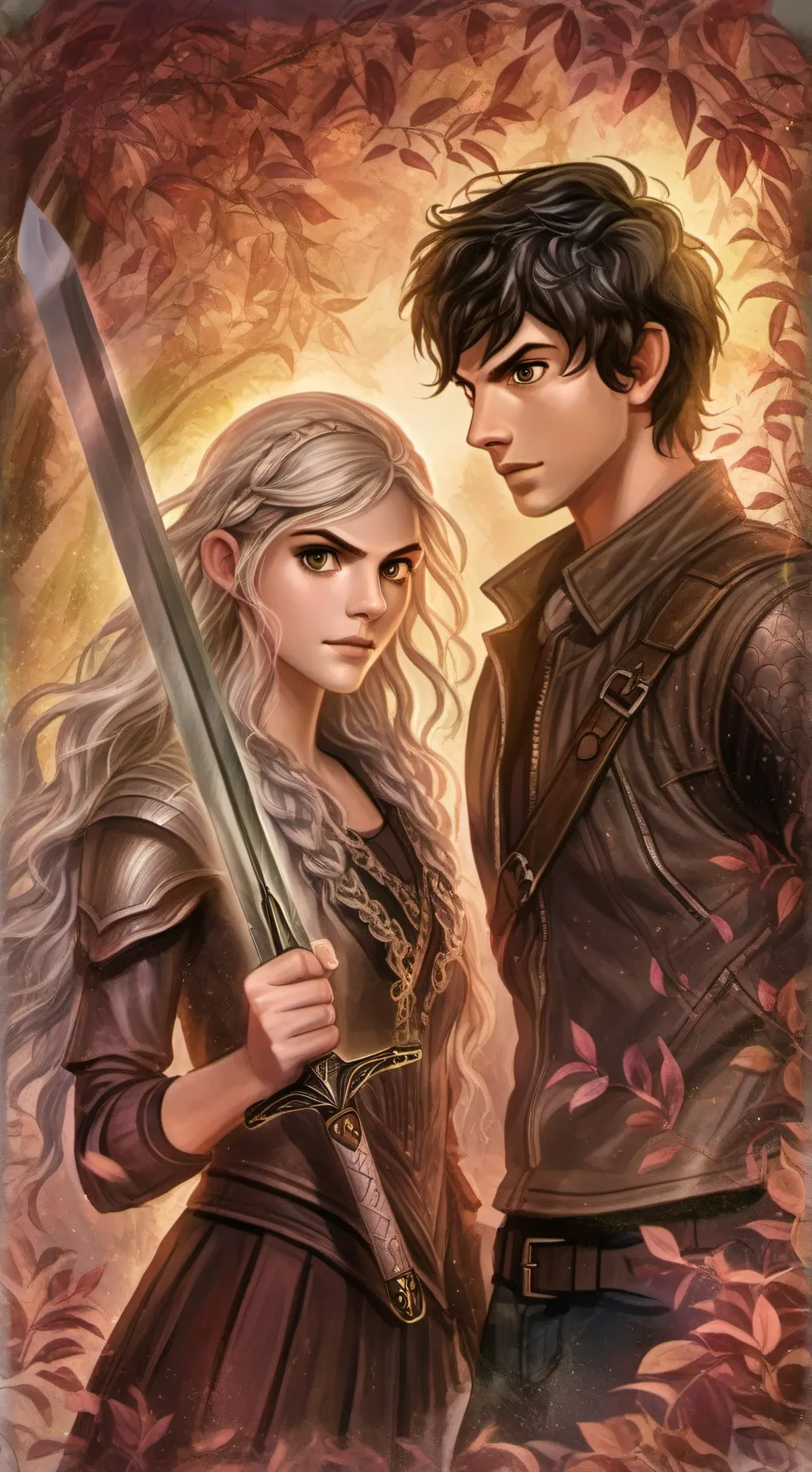 ai character: PJO background