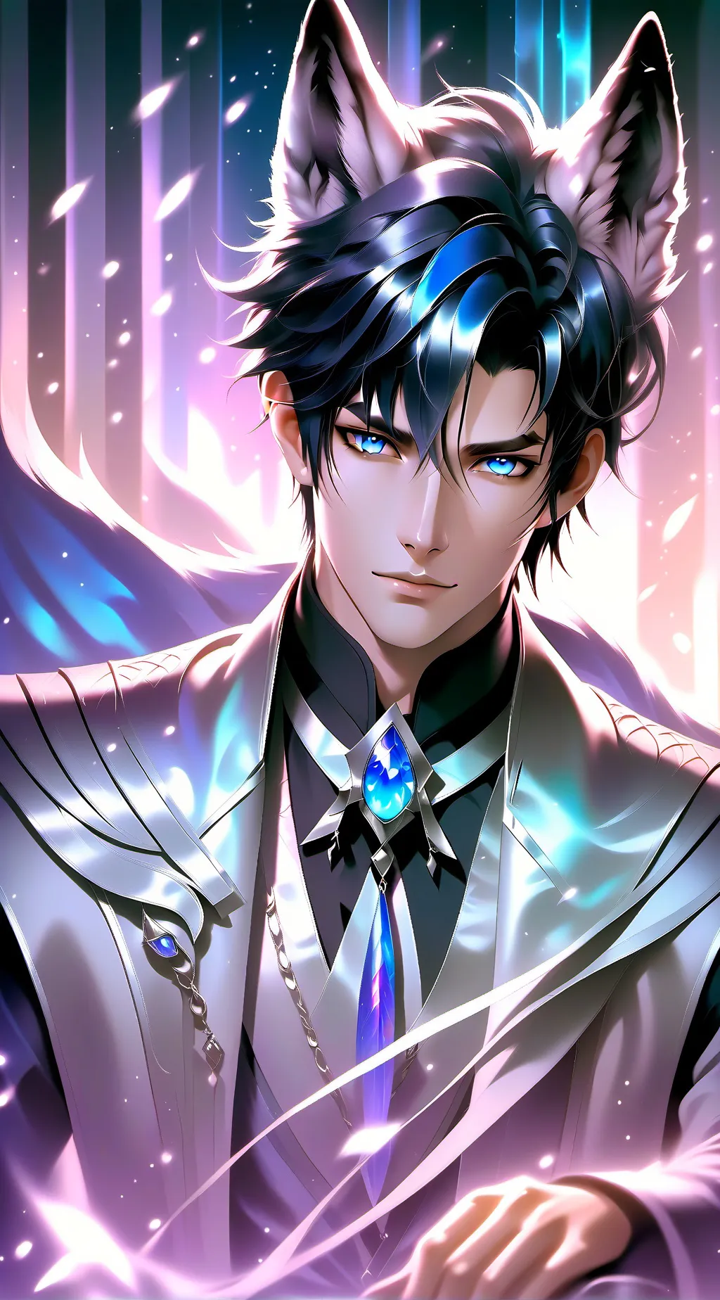 ai character: Arthar  background