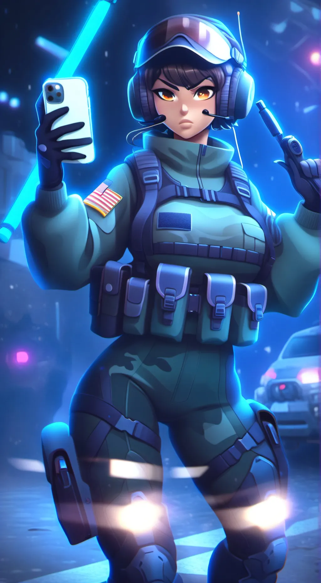 ai character: Sera Nardes background
