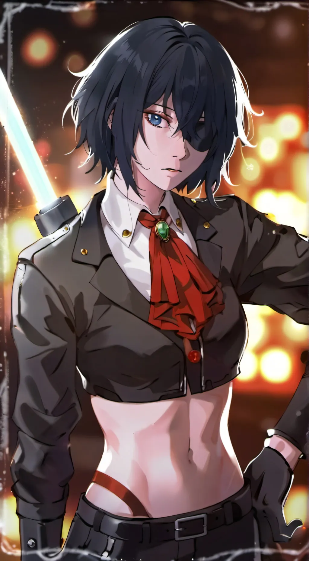 ai character: Rinda Leroy  background