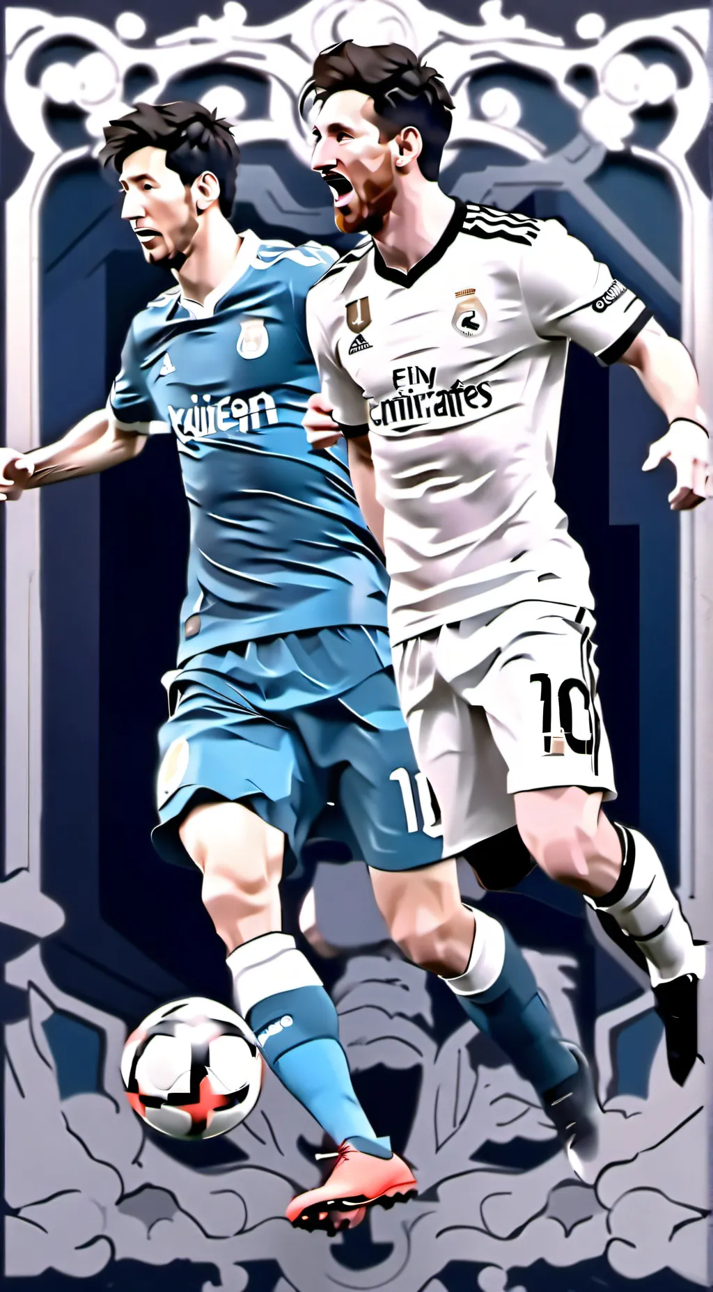 ai character: Messi  background