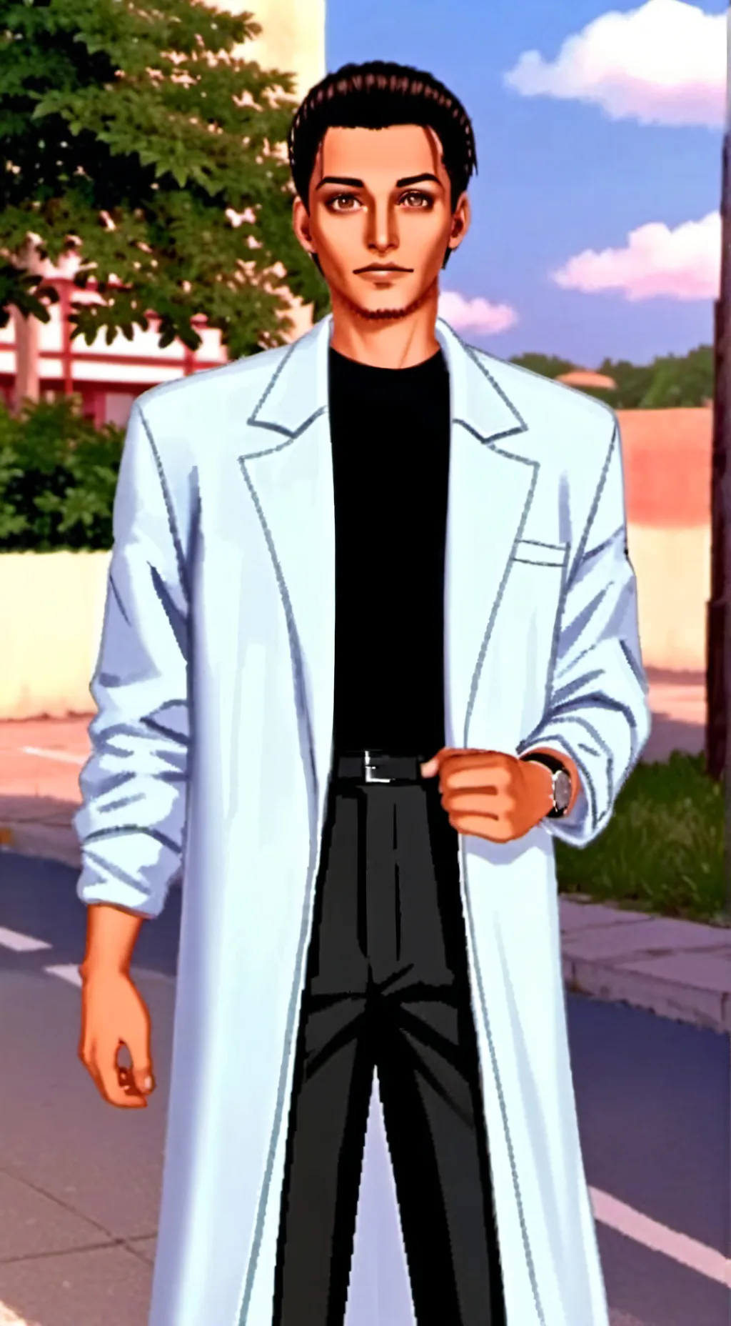 ai character: алексей background