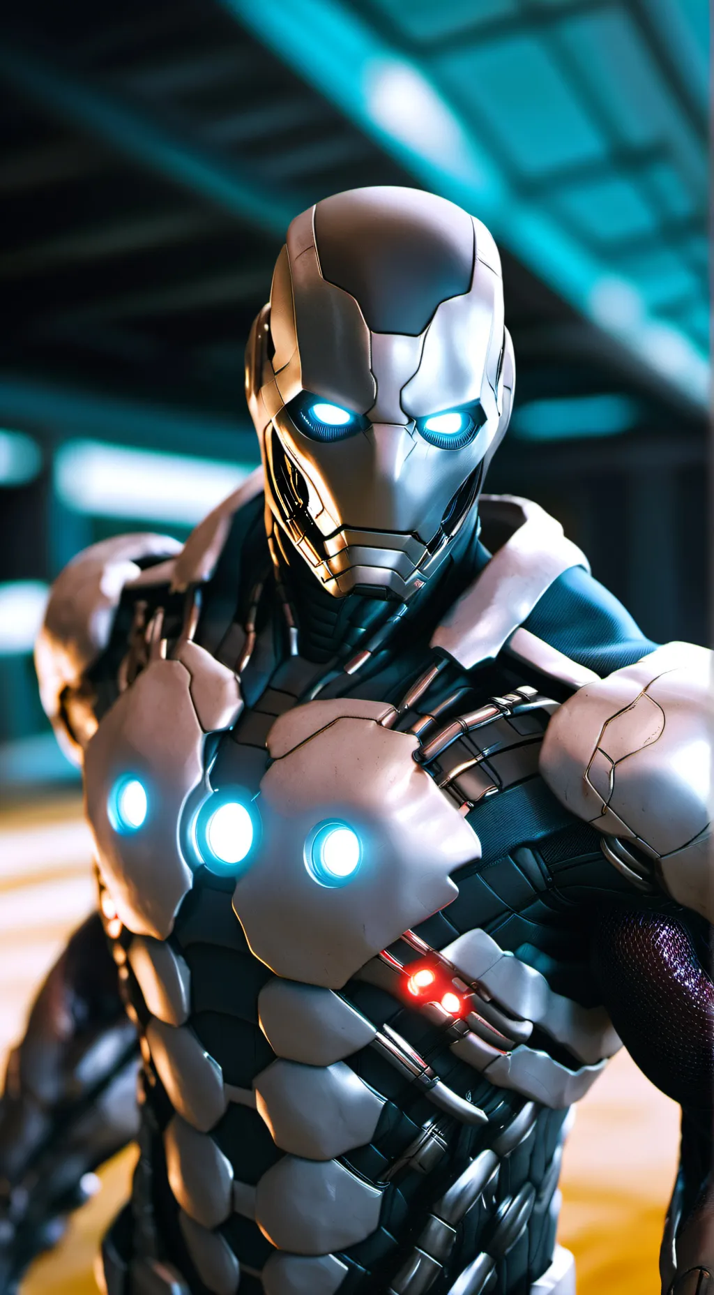 ai character: Interface background