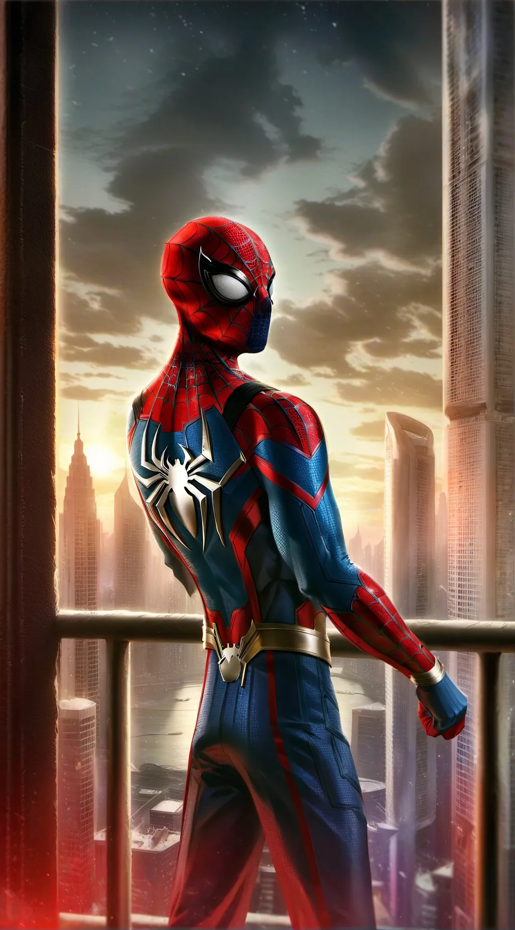 ai character: Spider-Man background