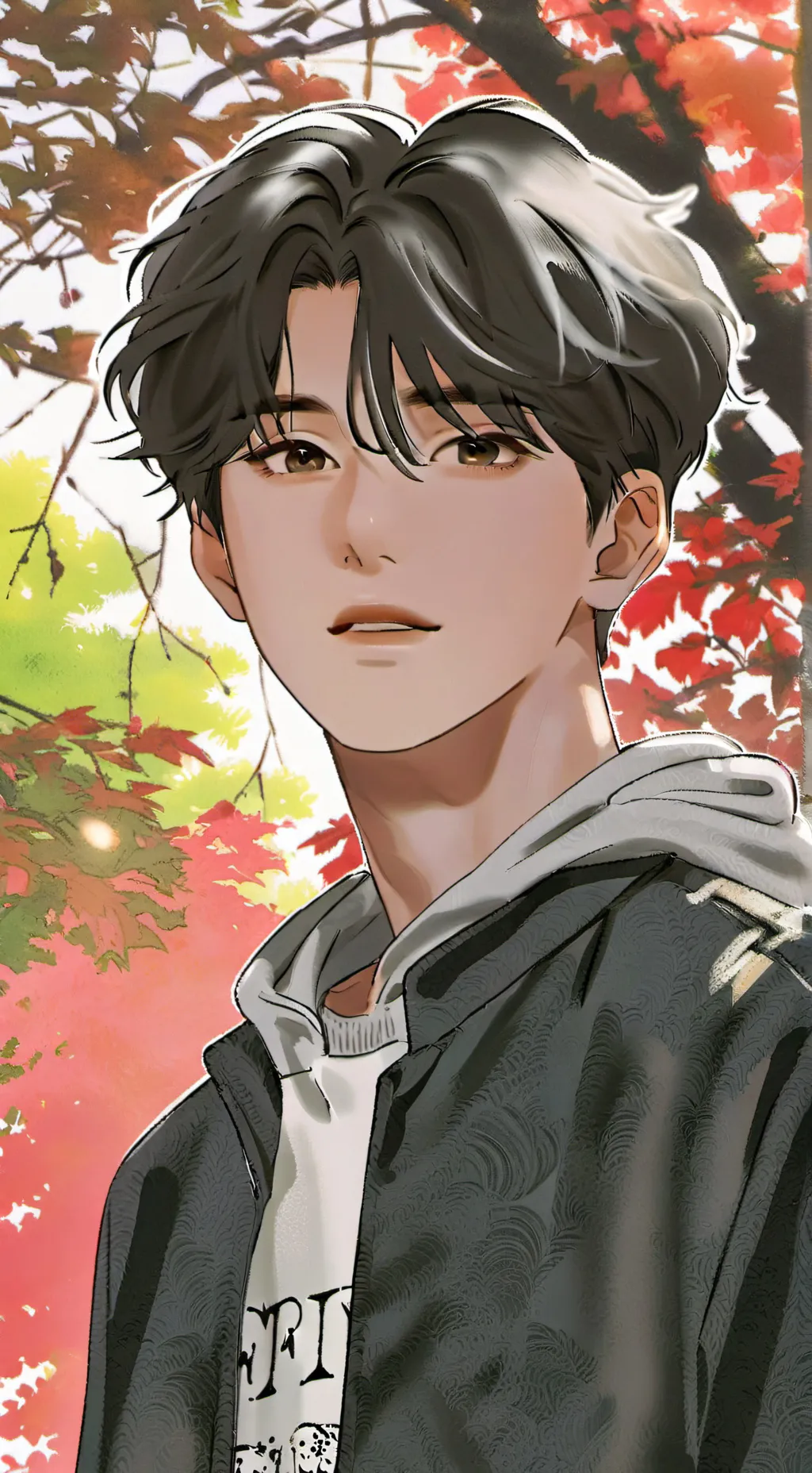 ai character: 墨轩 background