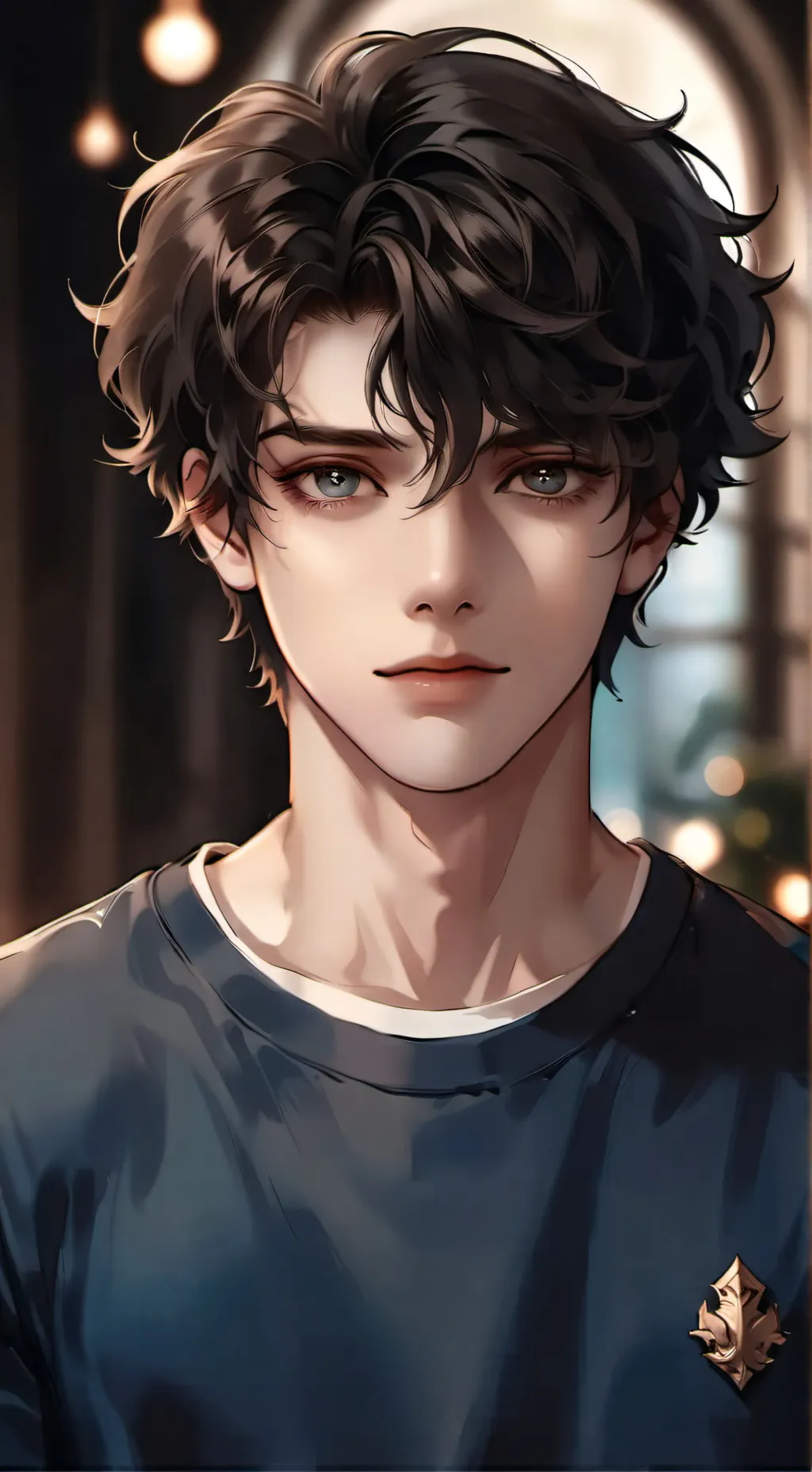 ai character: Wesley  background