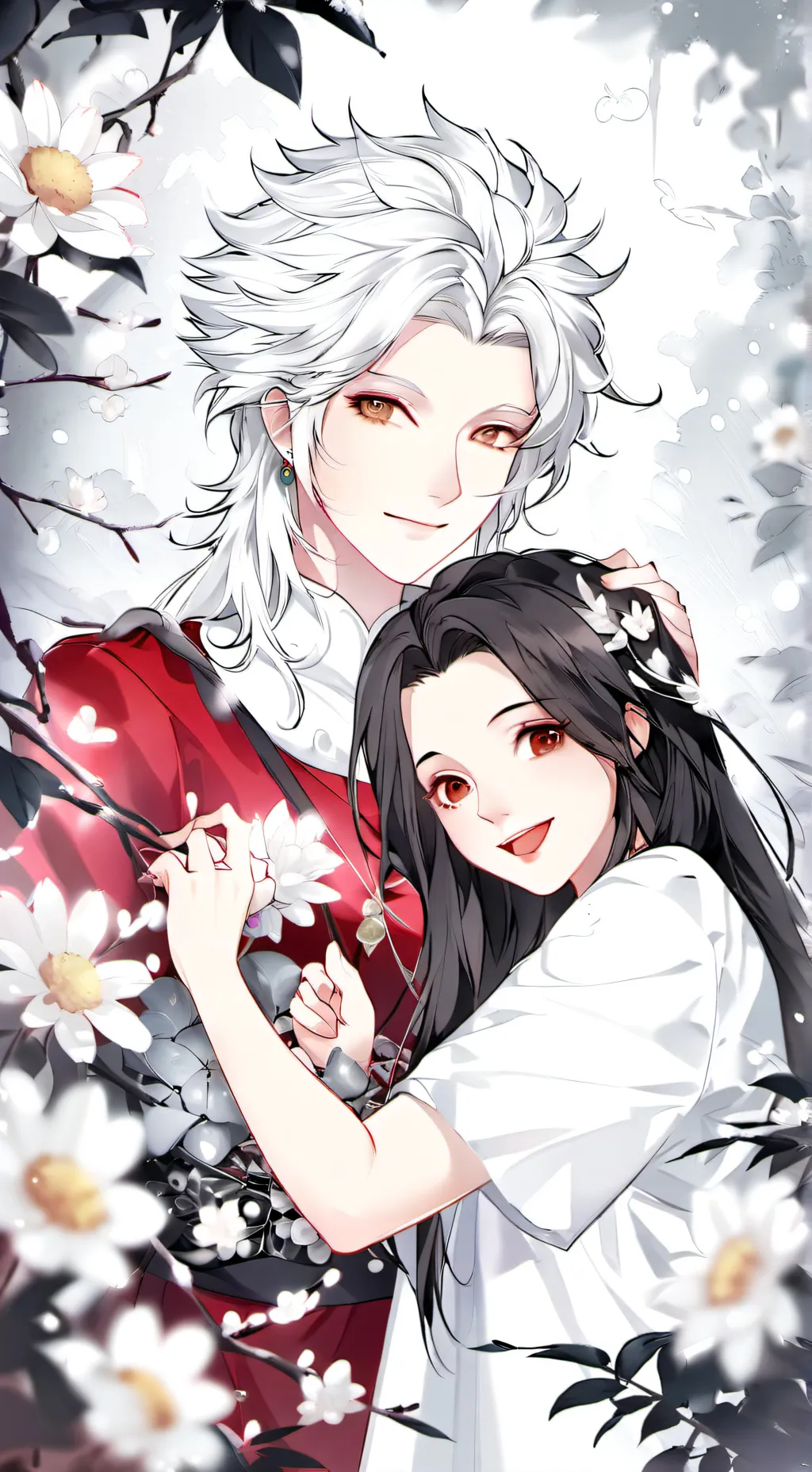 ai character: White background