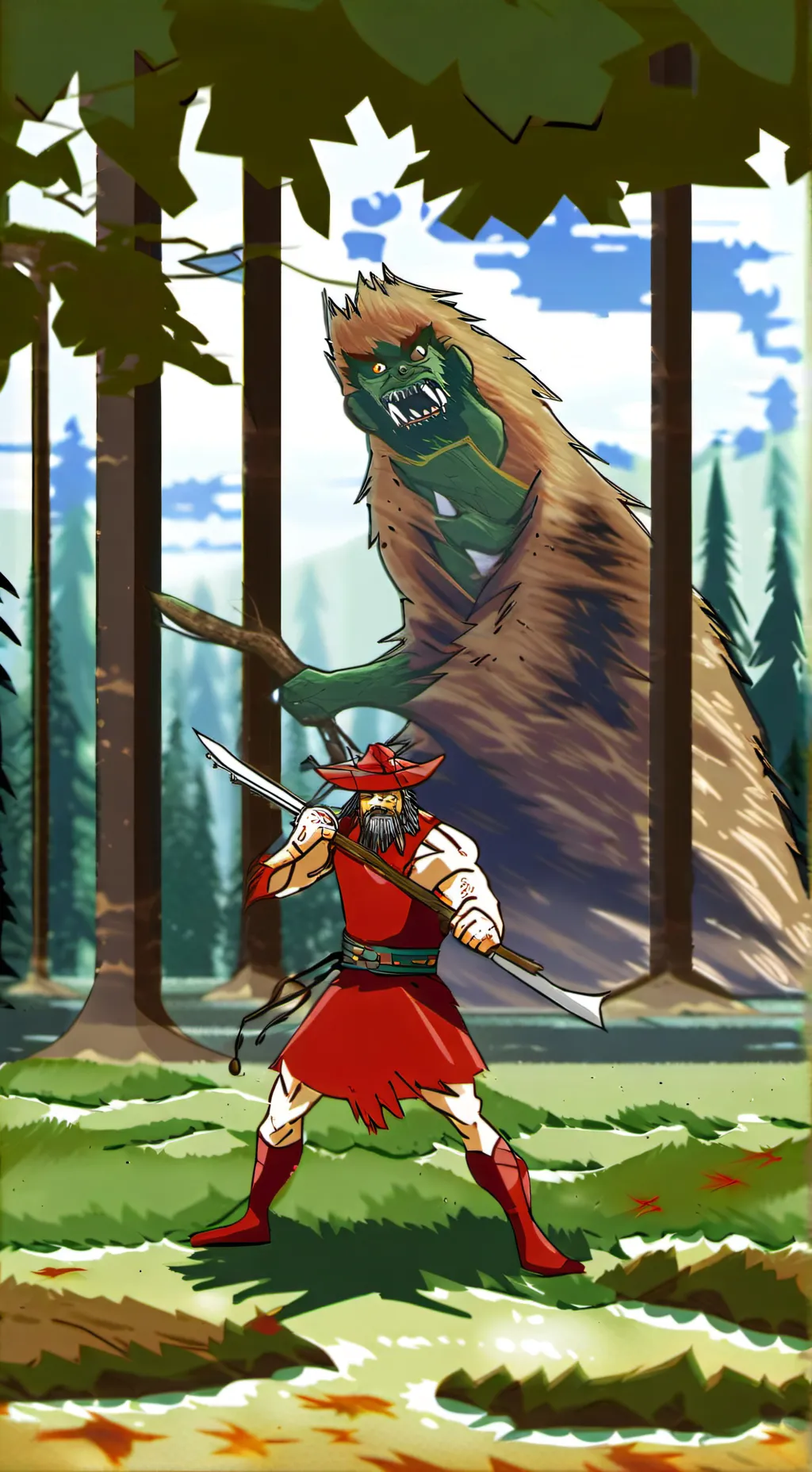 ai character: the great death background