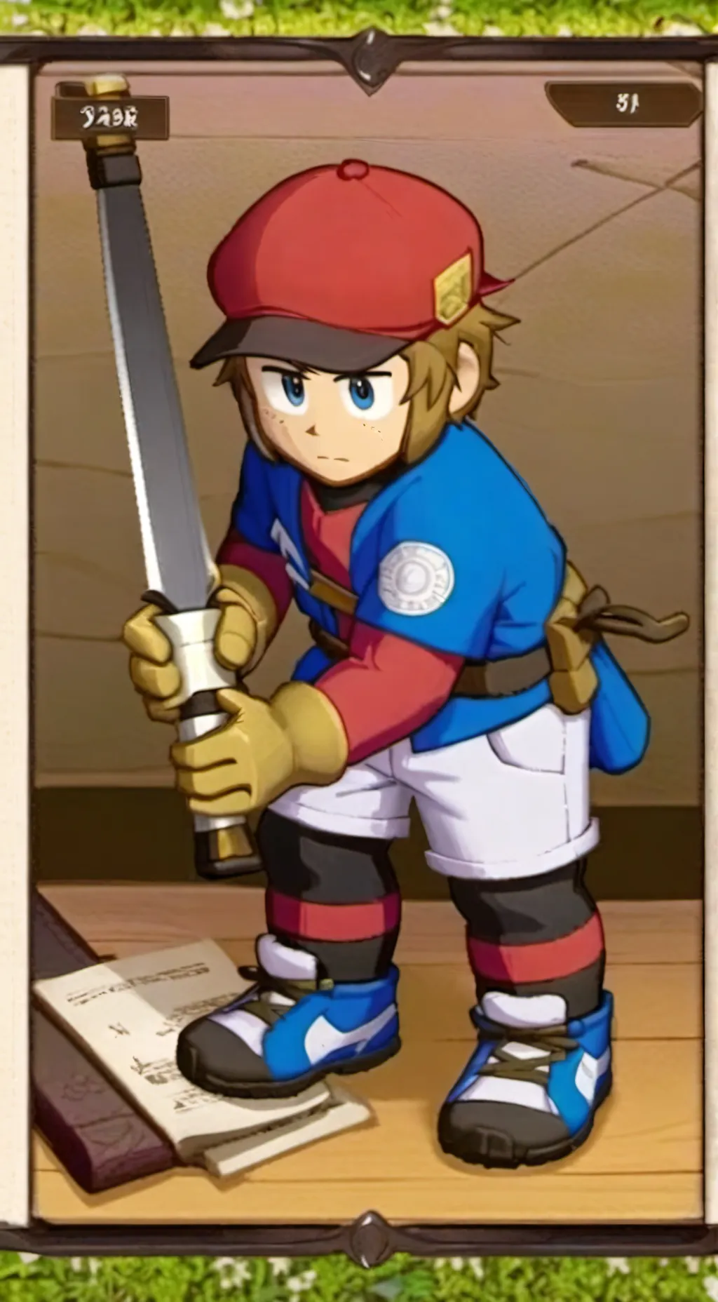 ai character: Hat kid (ahit) background