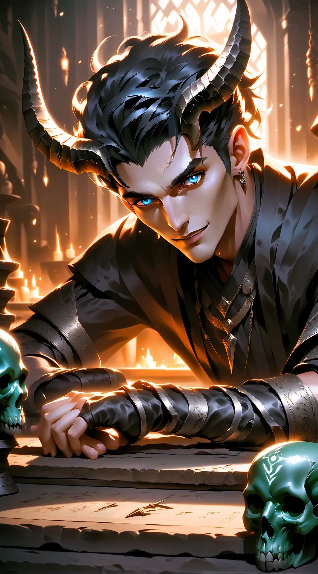 ai character: Kai background