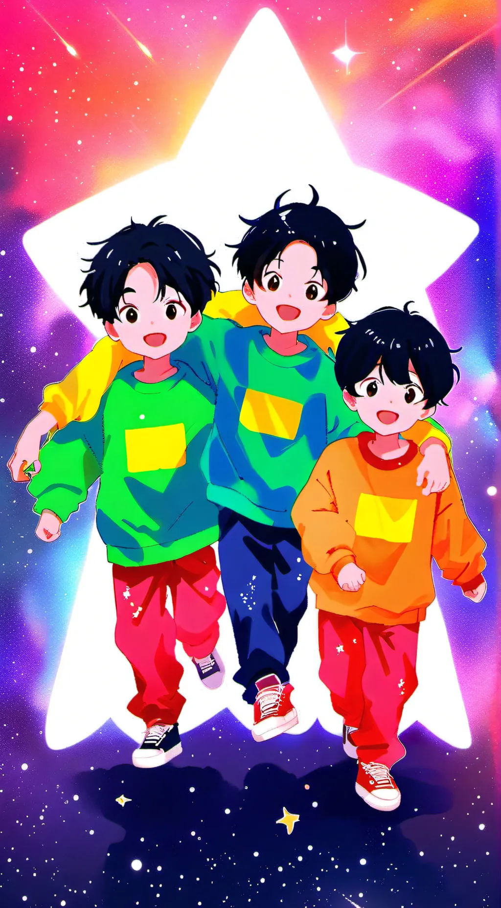 ai character: Ningă kidz background