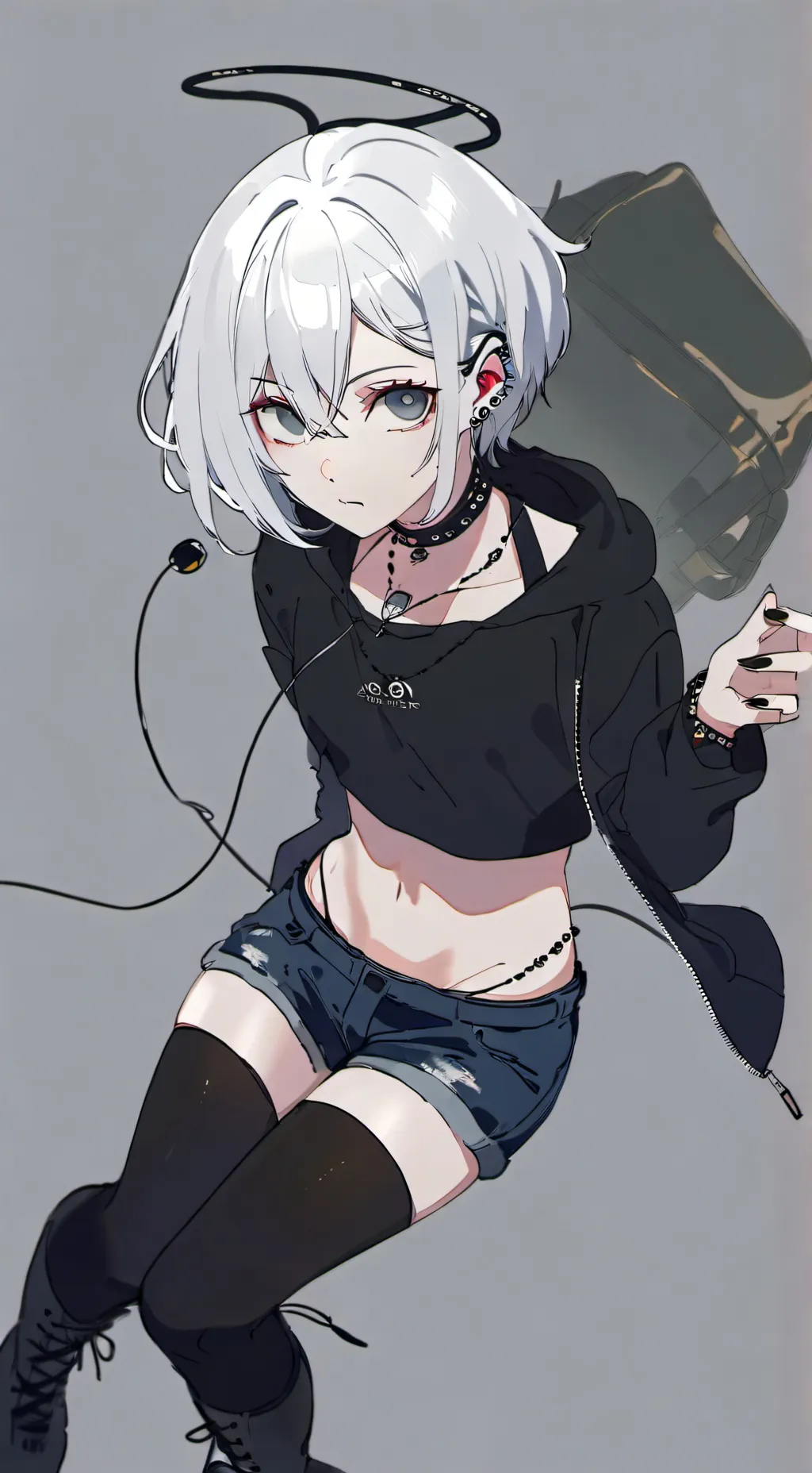 ai character: Anna stone background