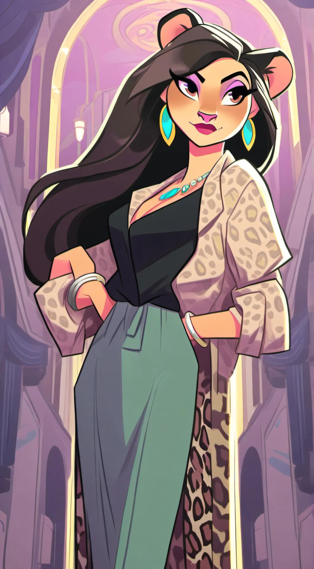 ai character: Devan  background