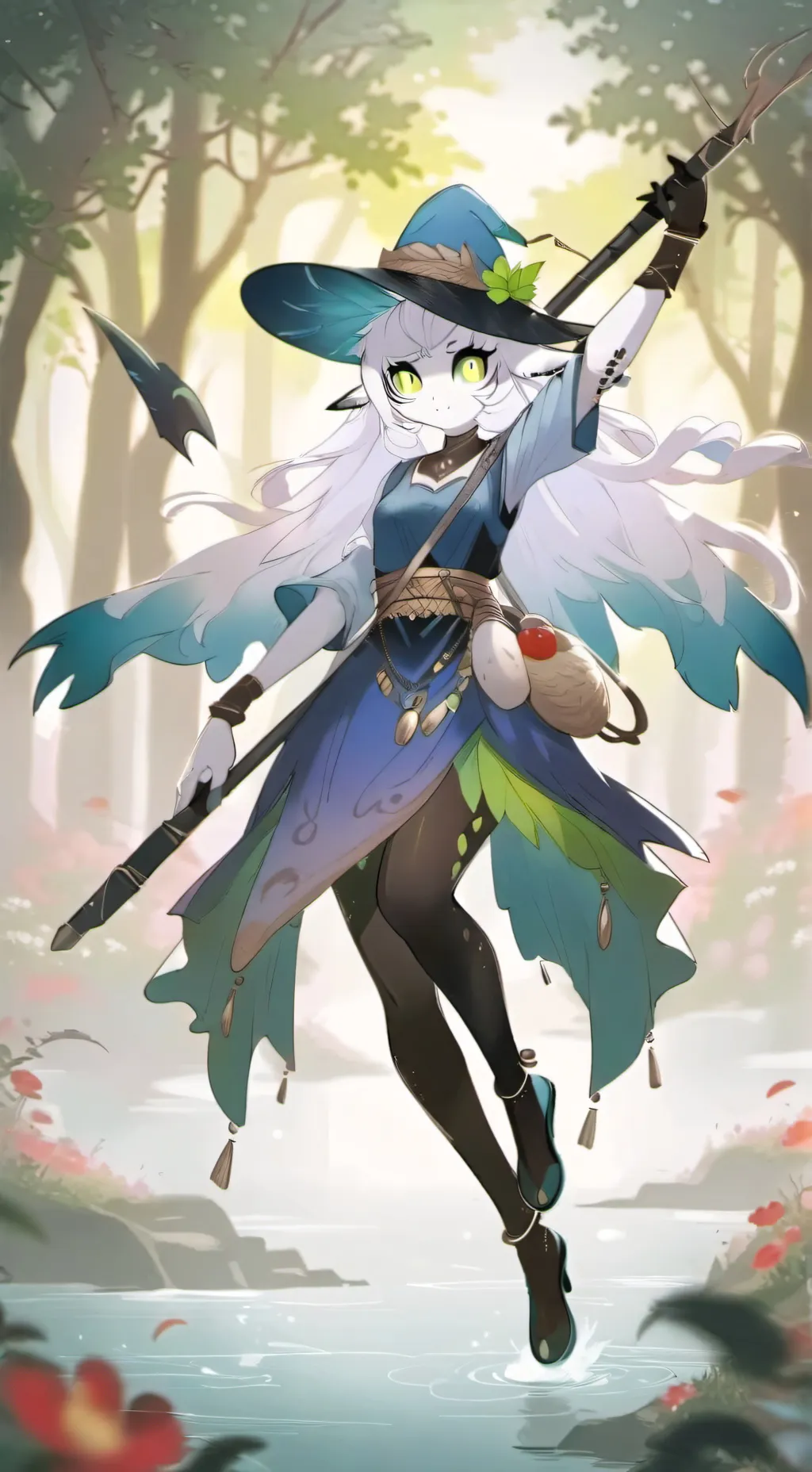 ai character: Tiger Lily background