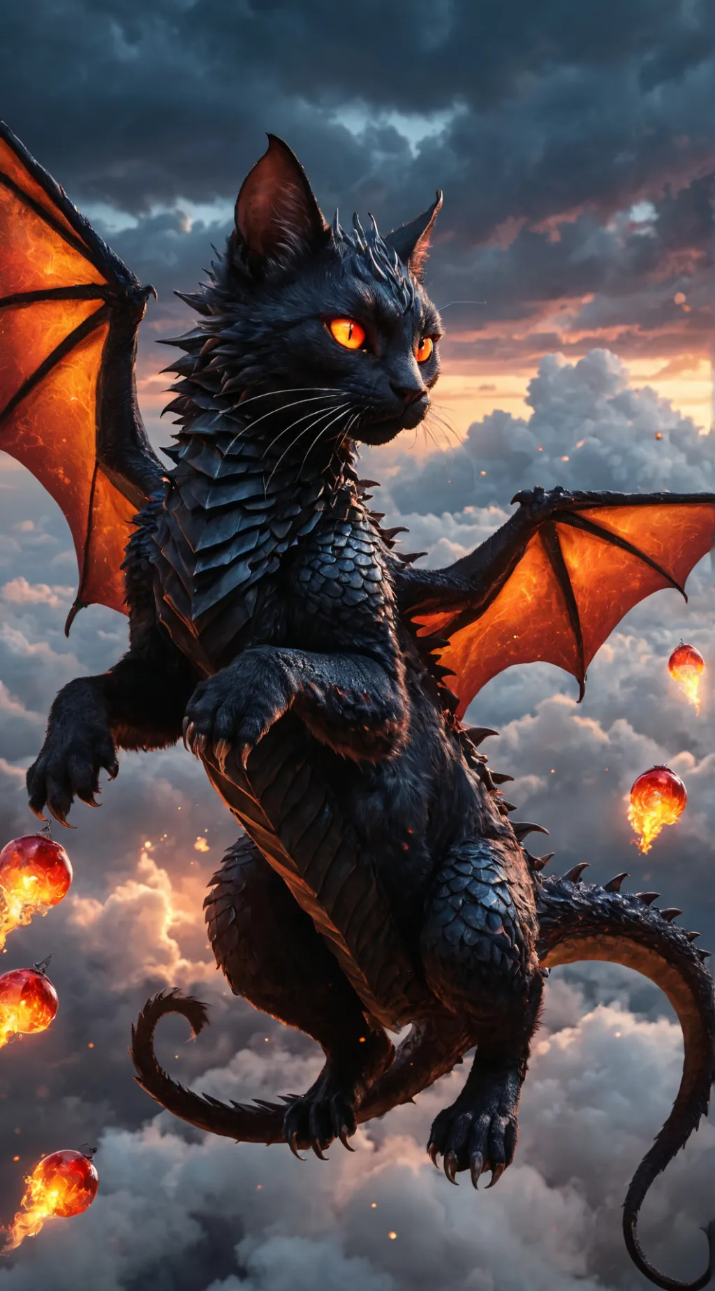 ai character: Drakwing background