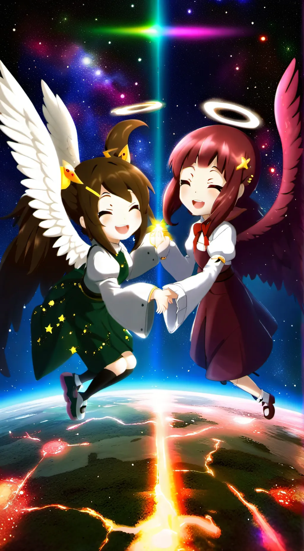 ai character: Angel x Ruby :) background