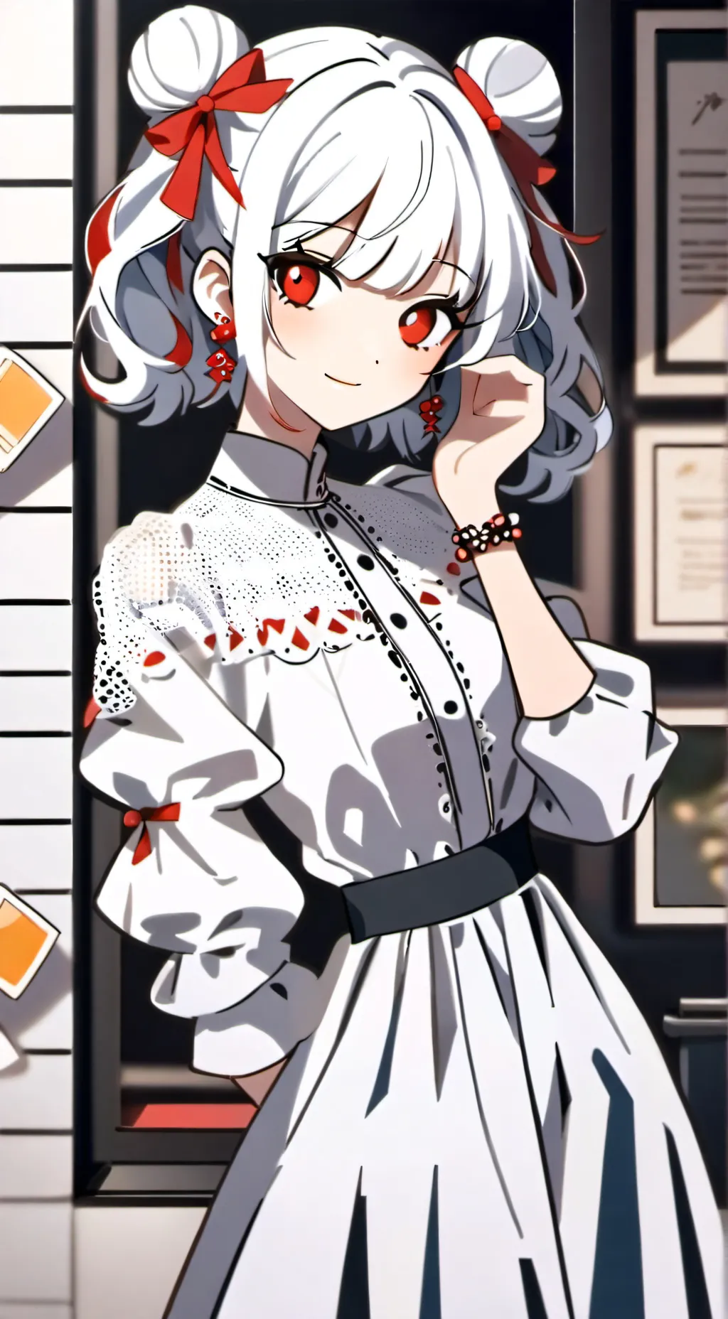 ai character: mono blanco 🫡 background