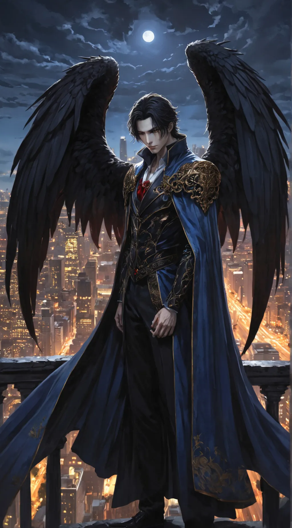 ai character: Lucien background