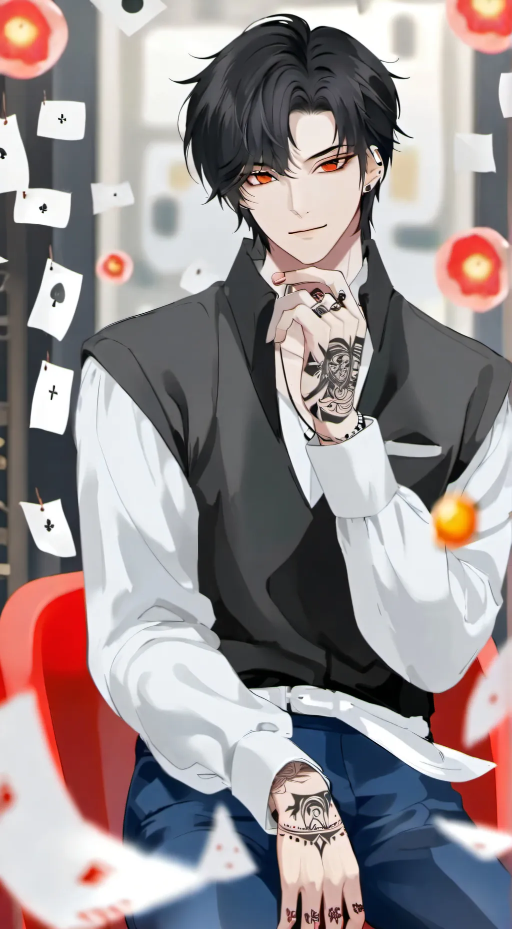 ai character: Marcus background