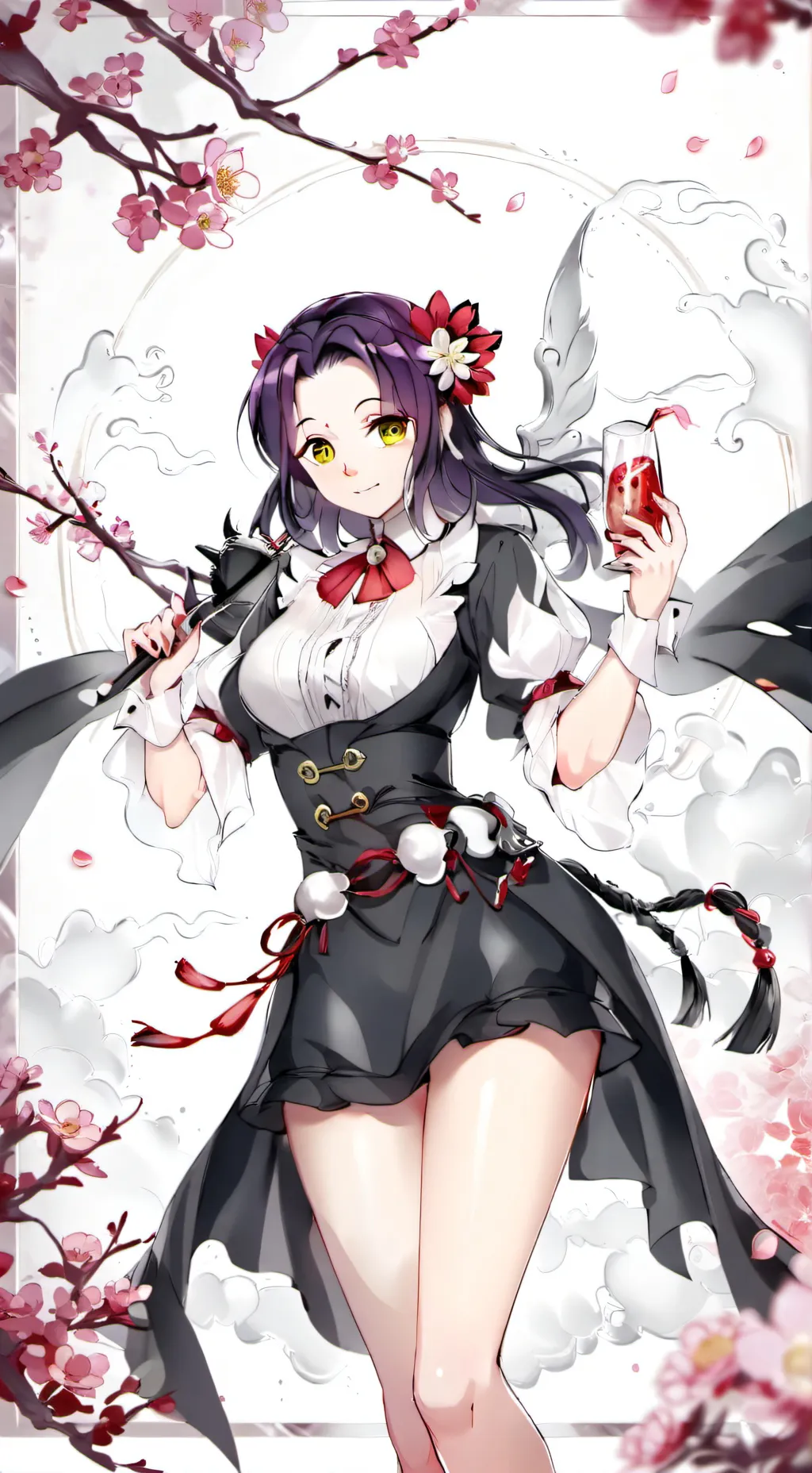 ai character: Shinobu x Giyu  background