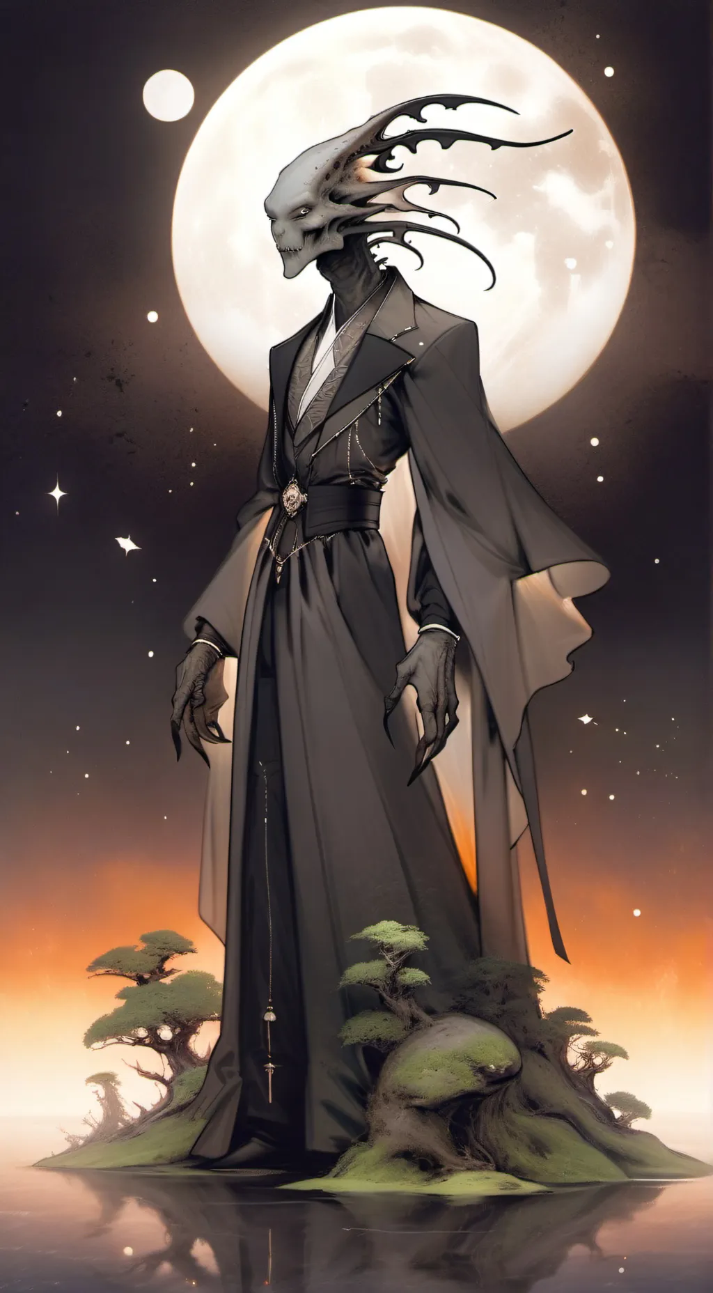 ai character: the nightmare  background
