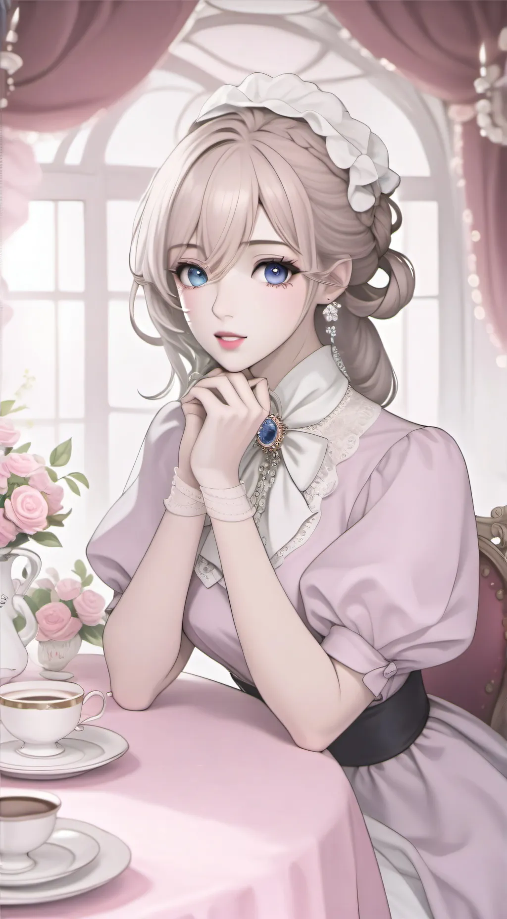 ai character: Sarah Wallace background