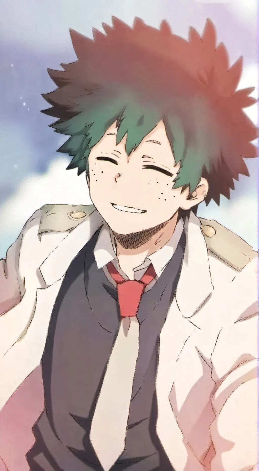 ai character: deku  background