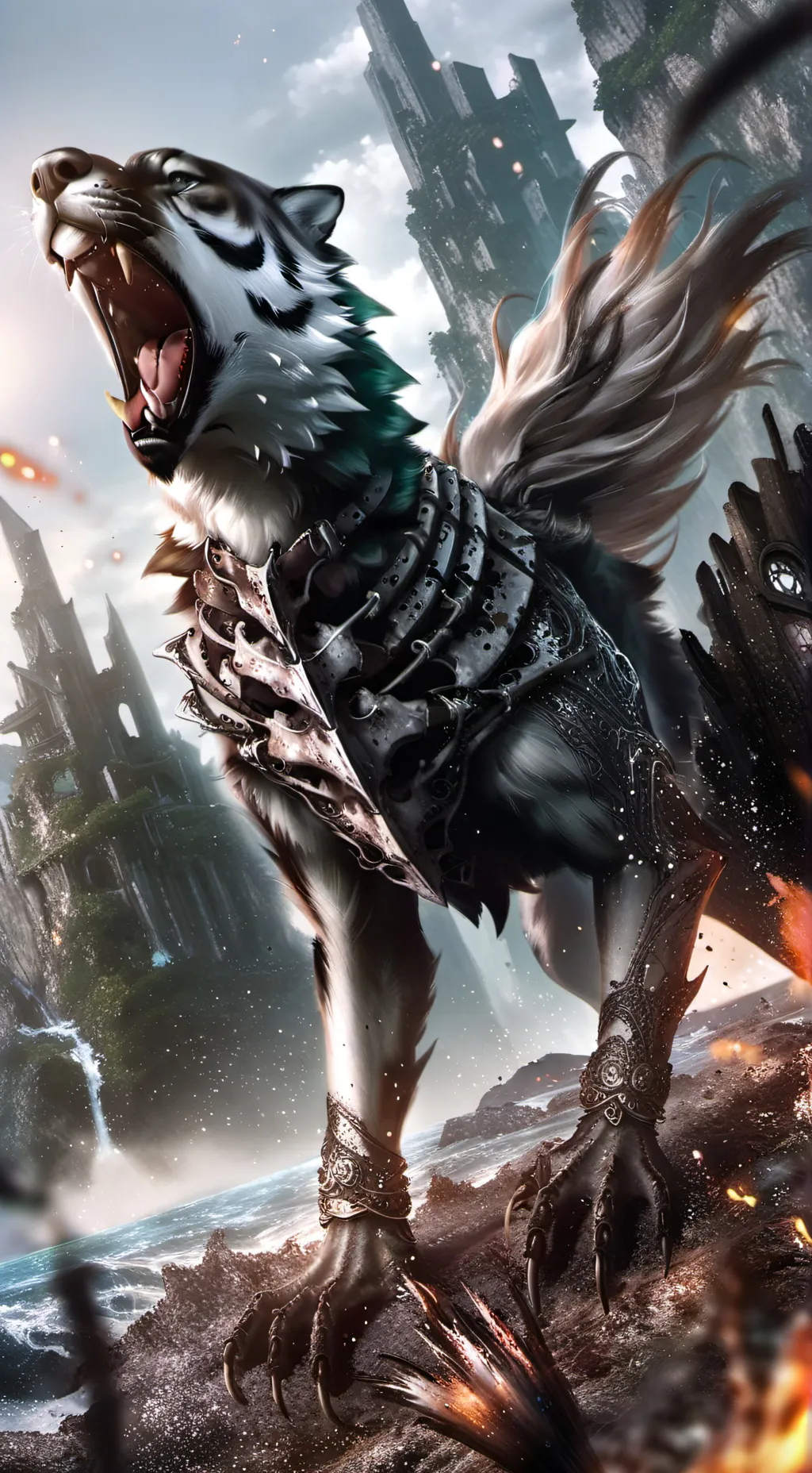ai character: loup background