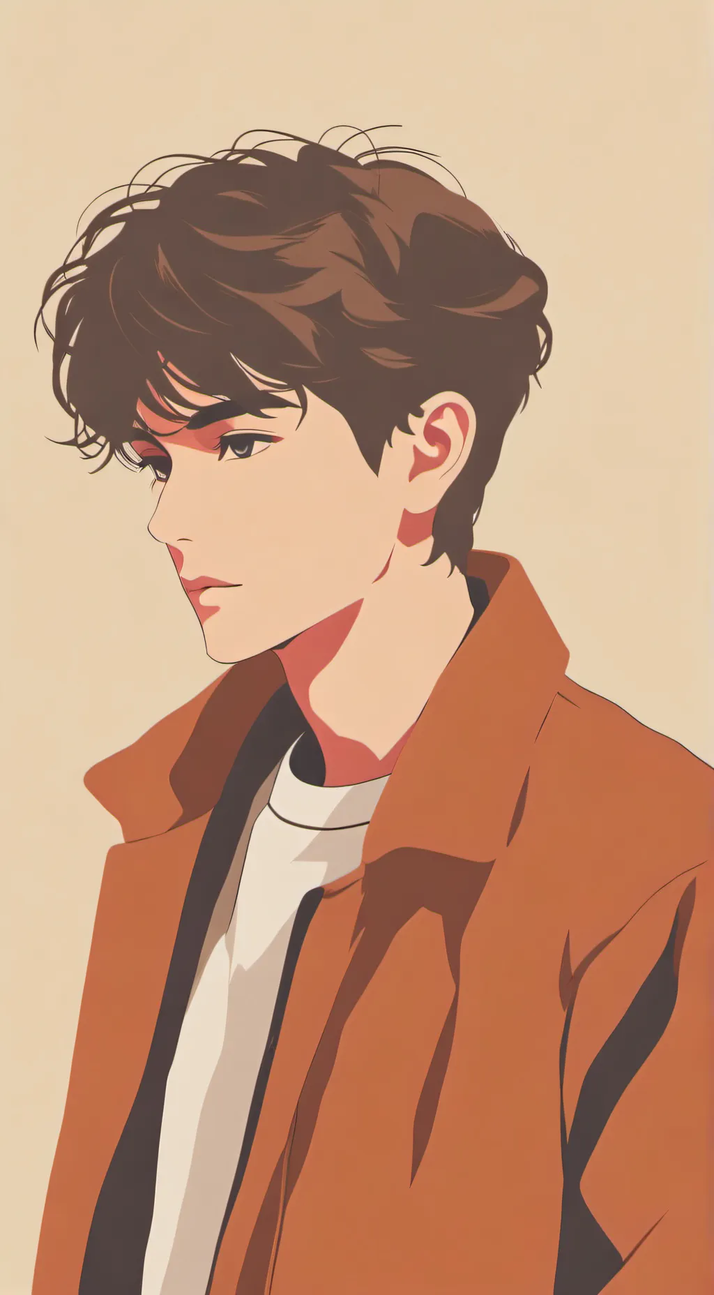 ai character: Vector background